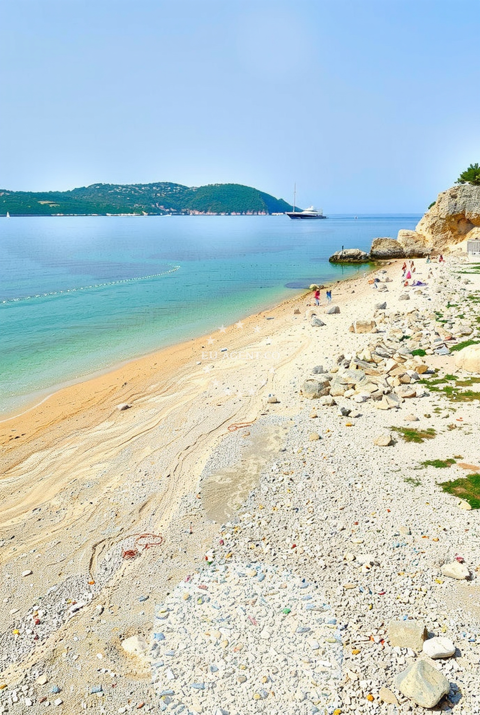Additional view of Potok beach in Na krstu 6a, Orasac