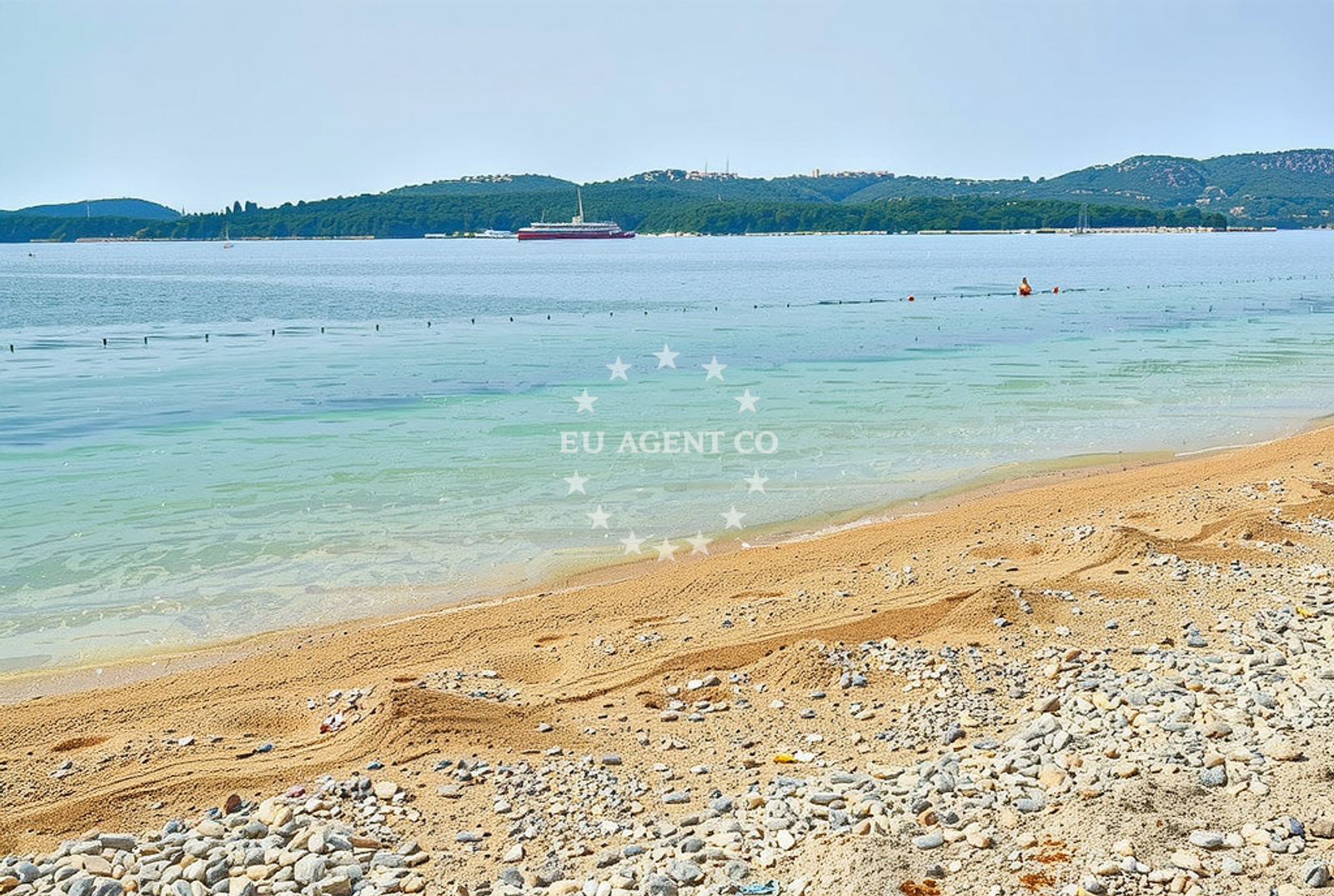 Additional view of Potok beach in Na krstu 6a, Orasac