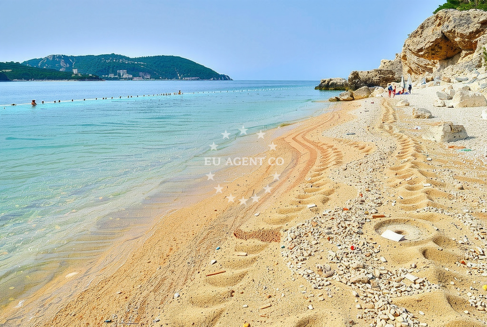 Additional view of Potok beach in Na krstu 6a, Orasac