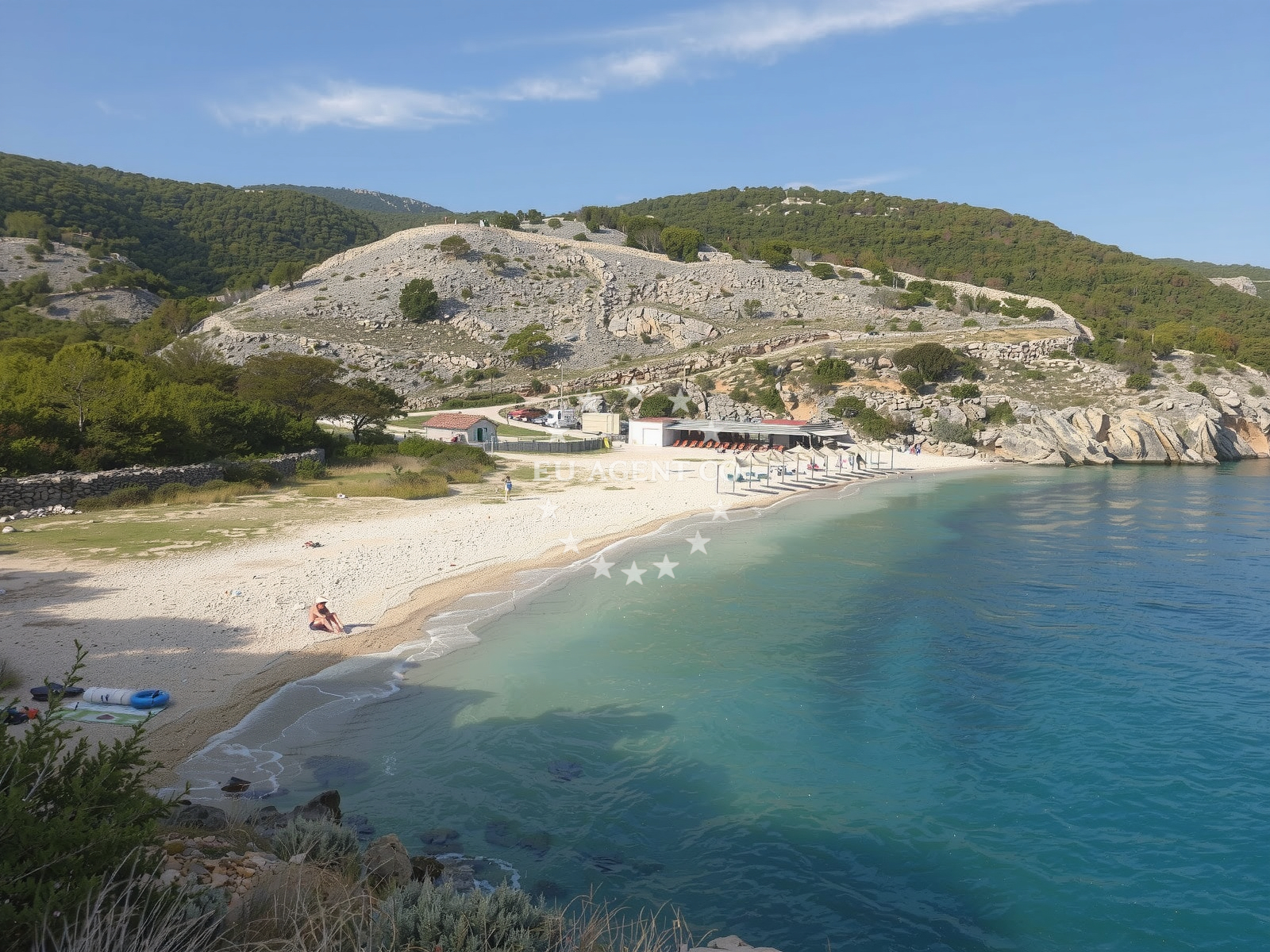 Additional view of Potovosce beach in Glagoljaška ulica 6, Vrbnik