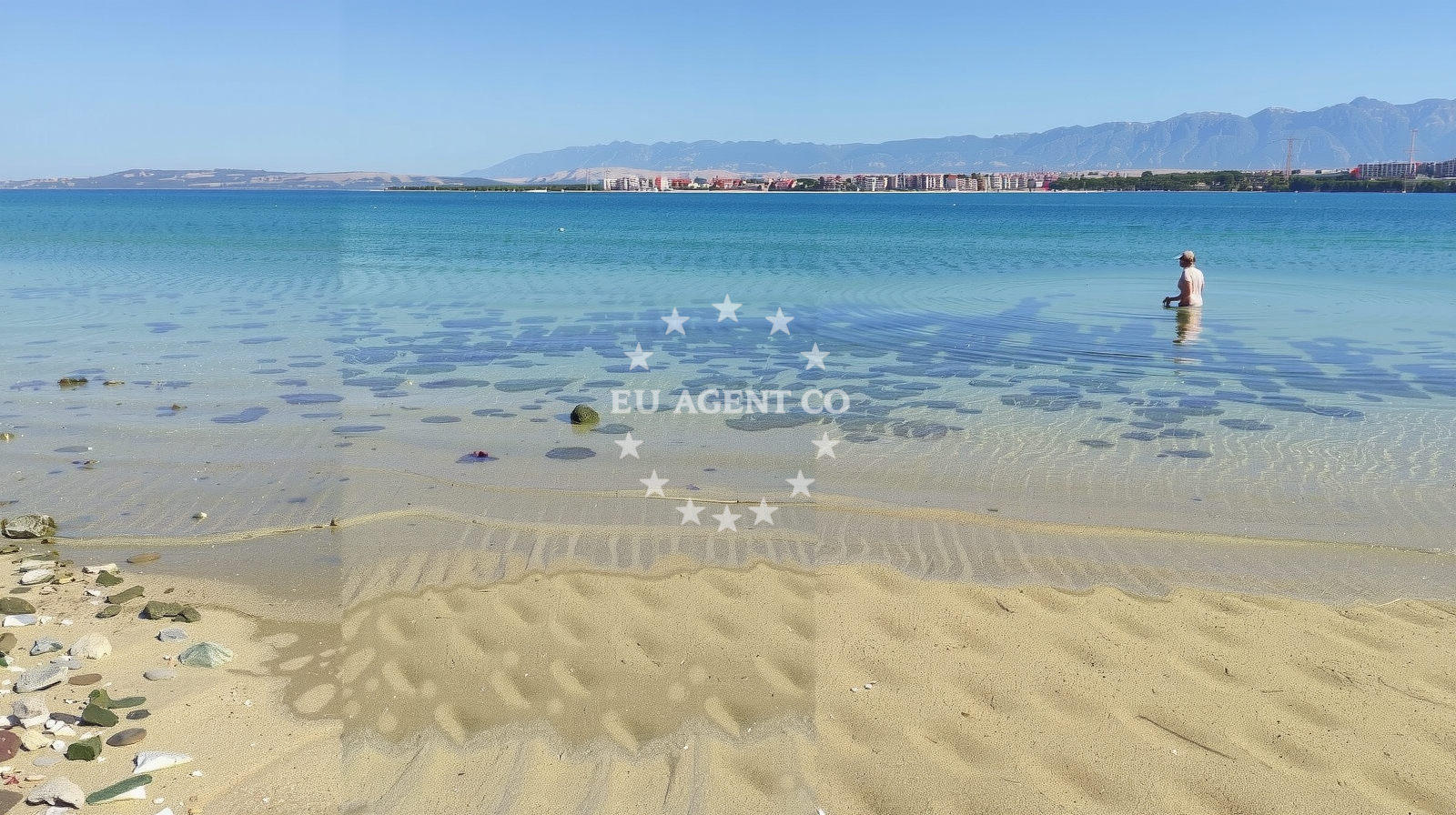Sea and coastal view of Povljana Naturist Beach in Put Rastavca 10, Povljana