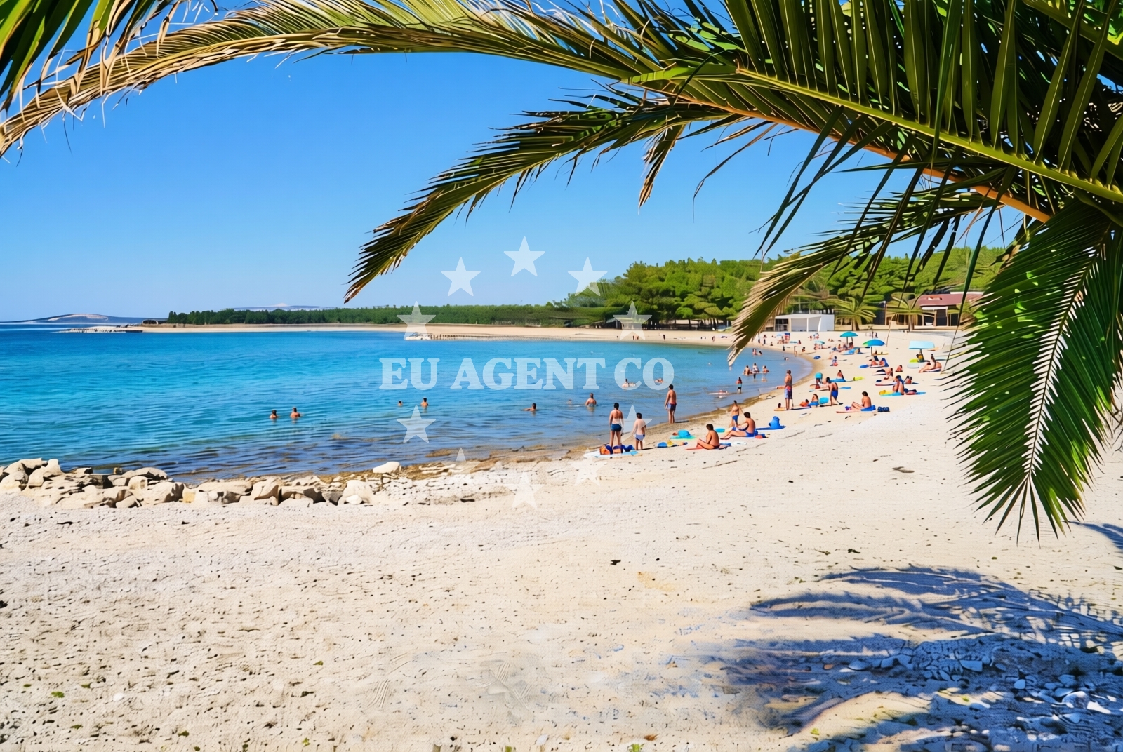 Overview of Povljana (Pag): beaches and coves (6) in Povljana (Pag)
