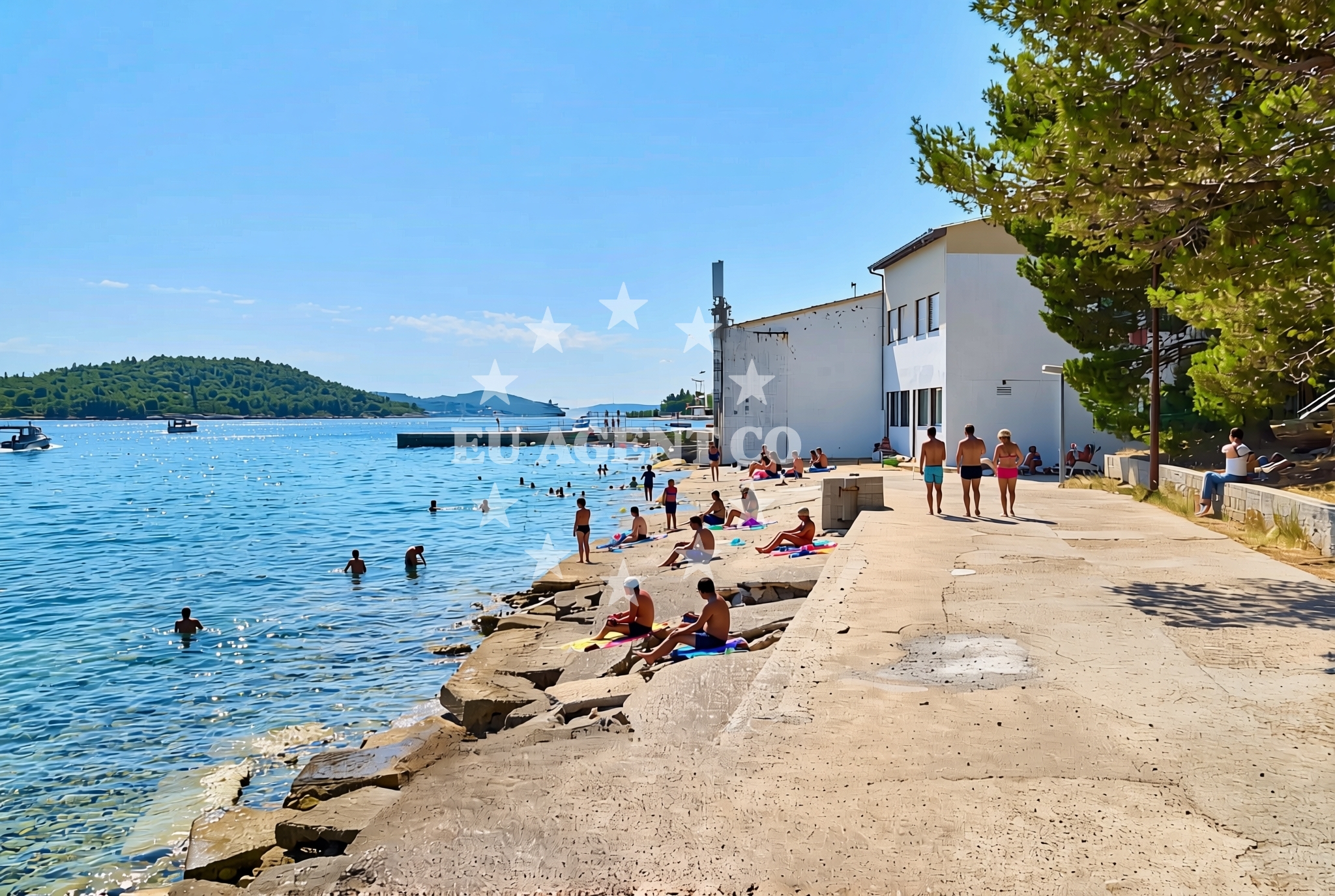 Additional view of Požega, Prvić Luka (Prvić) Beach in Požega