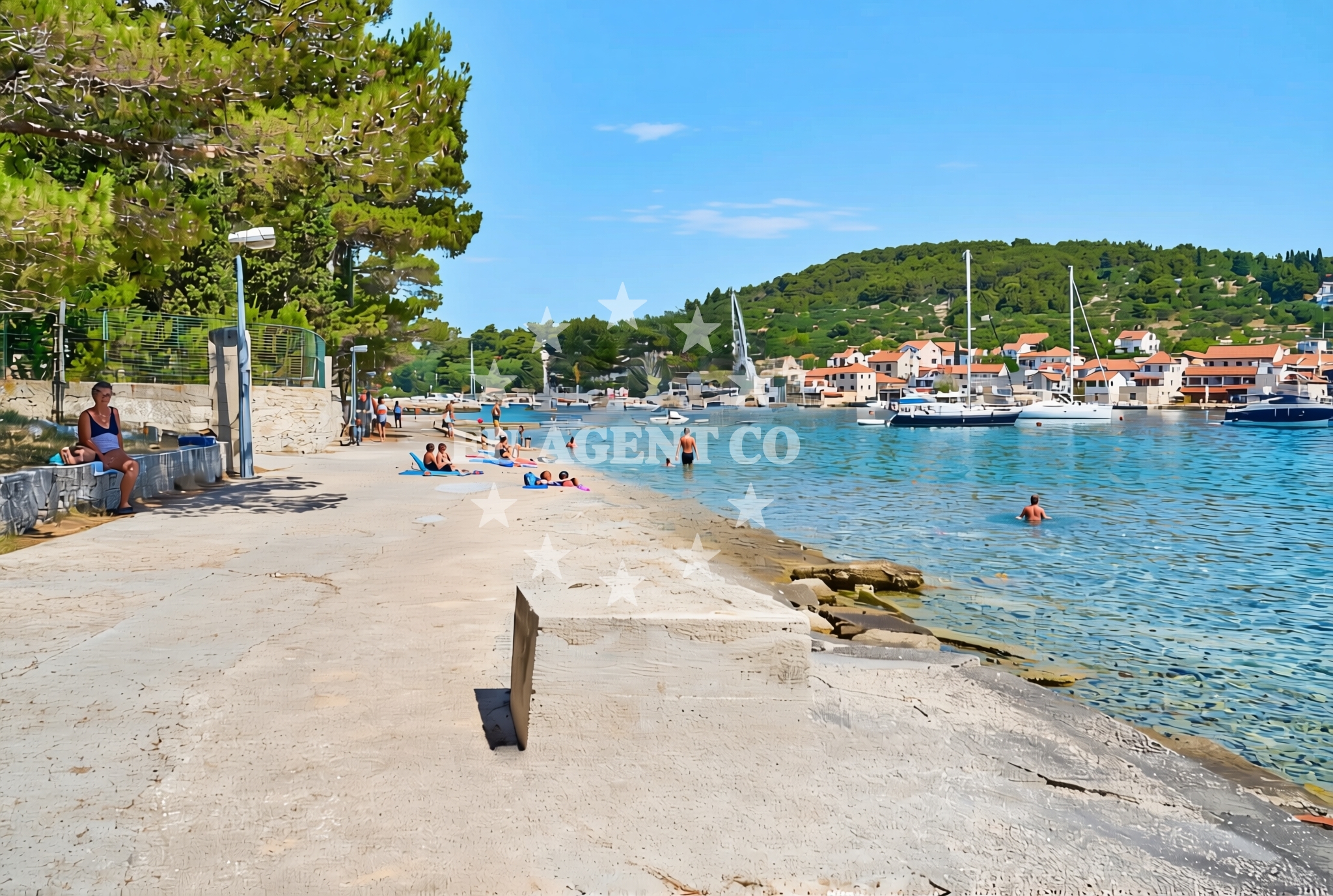 Additional view of Požega, Prvić Luka (Prvić) Beach in Požega
