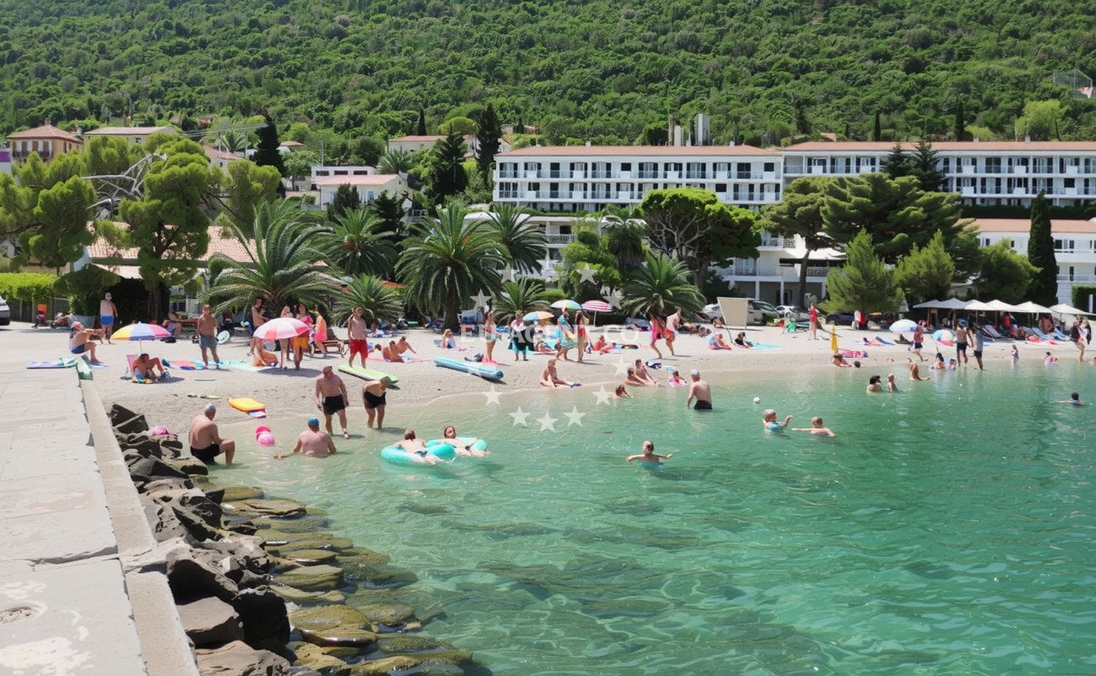 Additional view of Pozora Beach in Dinka Fabrisa 18 A, Trpanj