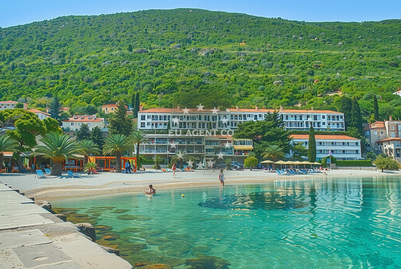 Additional view of Pozora Beach in Dinka Fabrisa 18 A, Trpanj