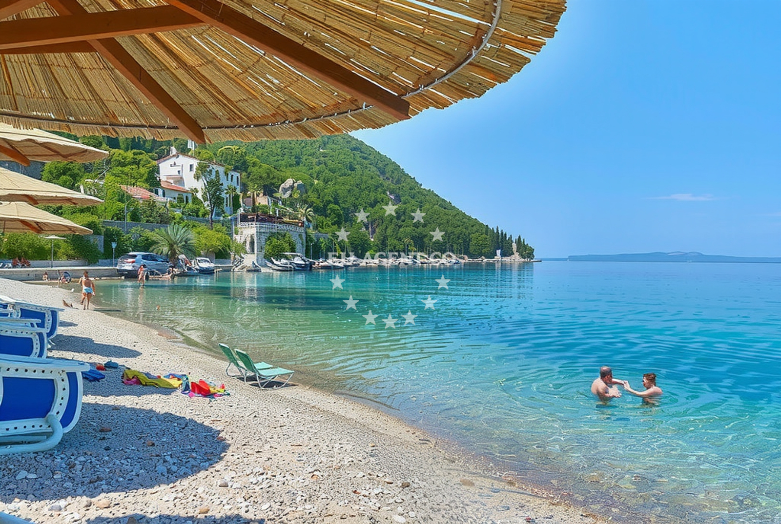 Additional view of Pozora Beach in Dinka Fabrisa 18 A, Trpanj
