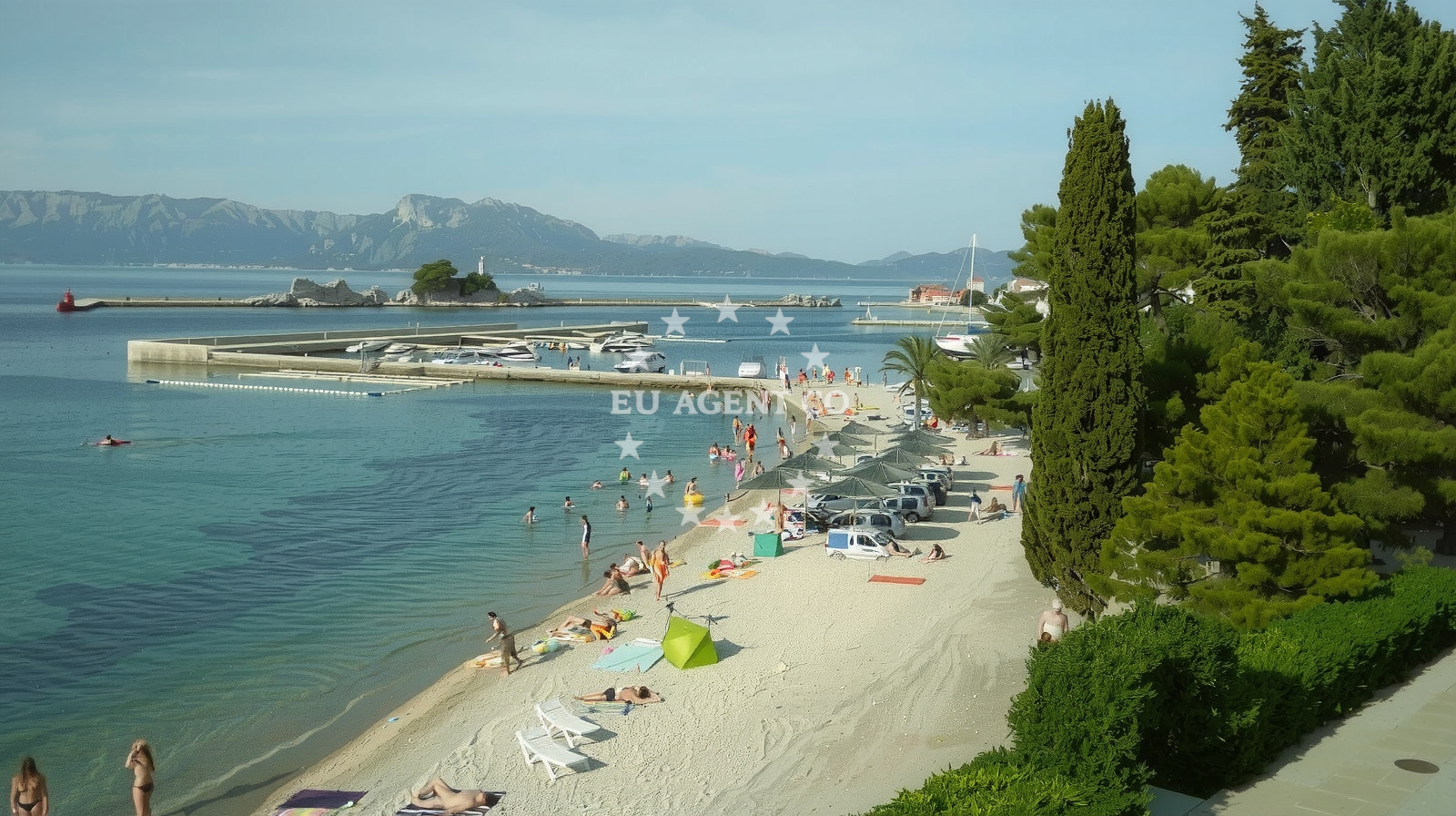 Additional view of Pozora II beach in Luka bb, Trpanj