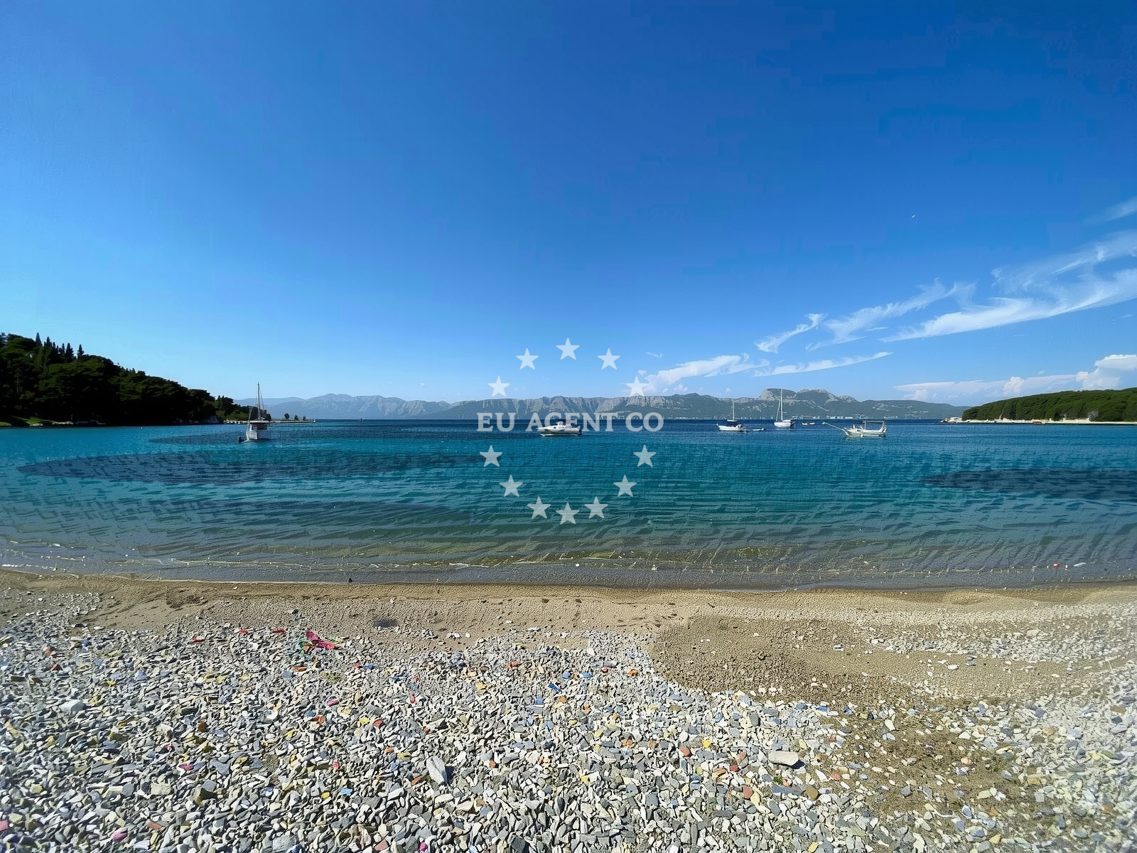 Additional view of Pozora II beach in Luka bb, Trpanj