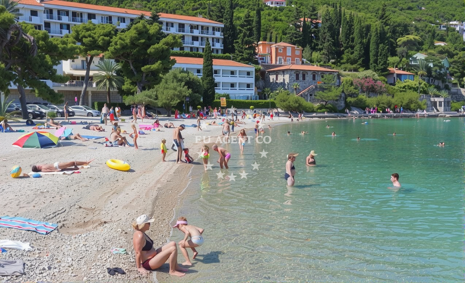Additional view of Pozora II beach in Luka bb, Trpanj