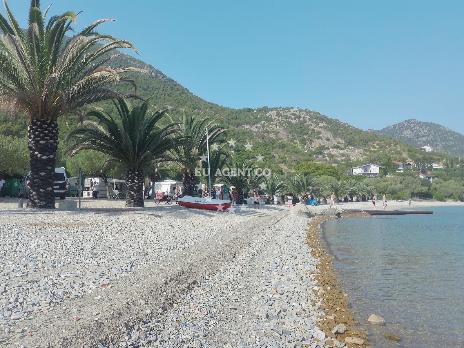 Additional view of Pozora II beach in Luka bb, Trpanj