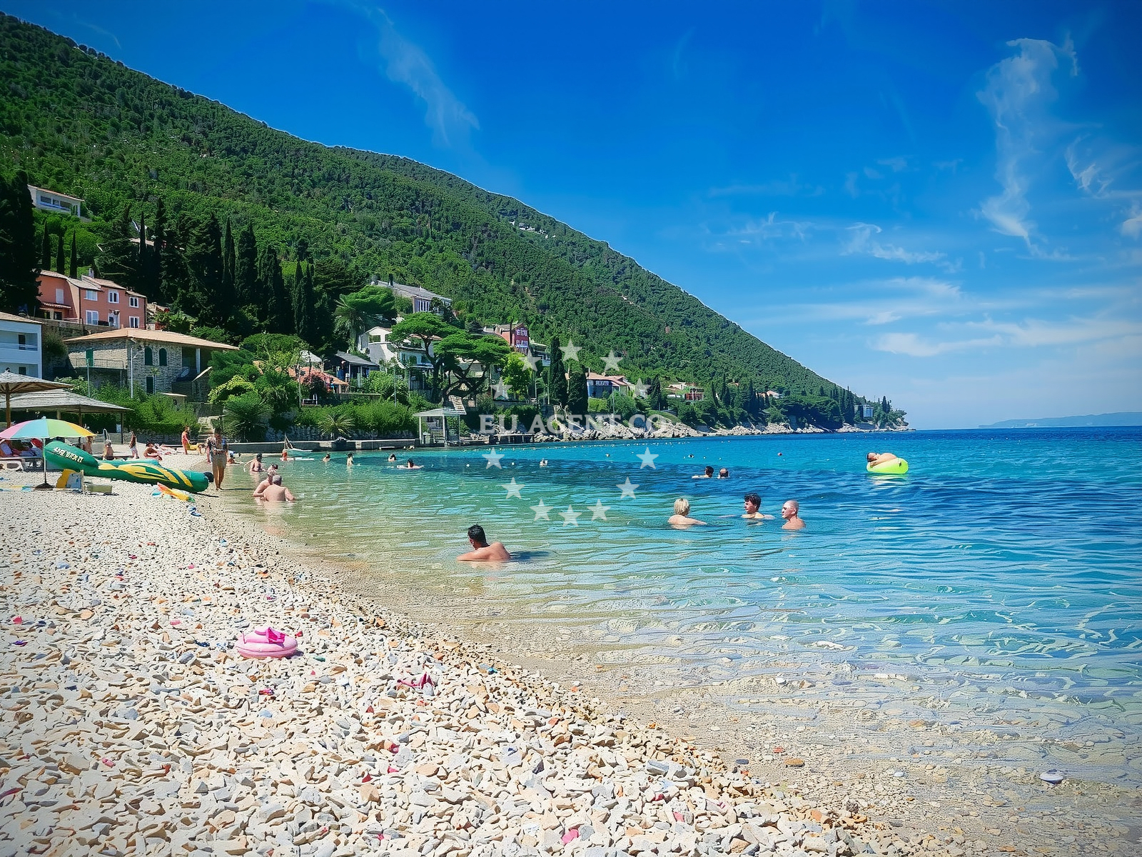 Additional view of Pozora II beach in Luka bb, Trpanj