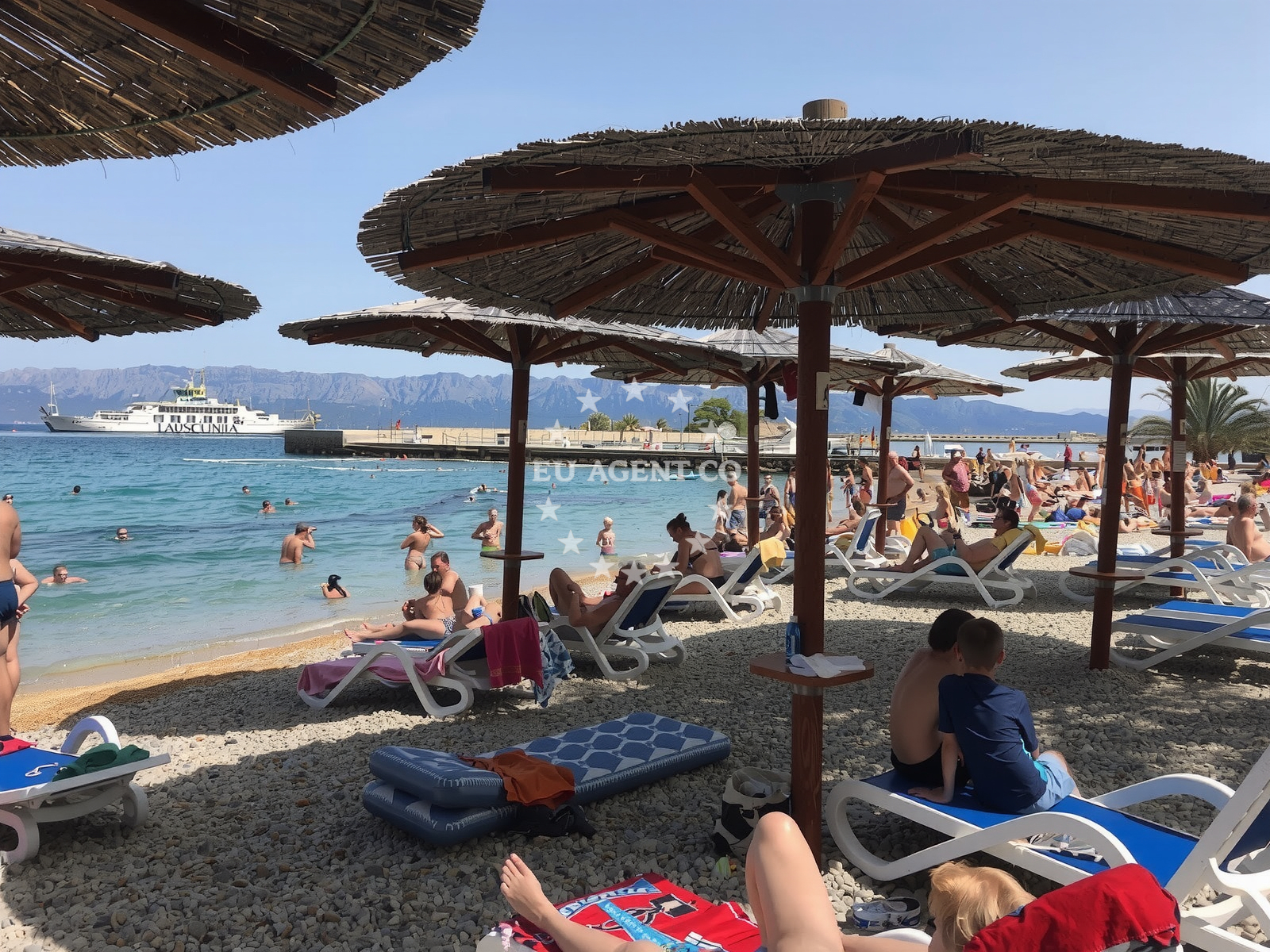 Additional view of Pozora II beach in Luka bb, Trpanj