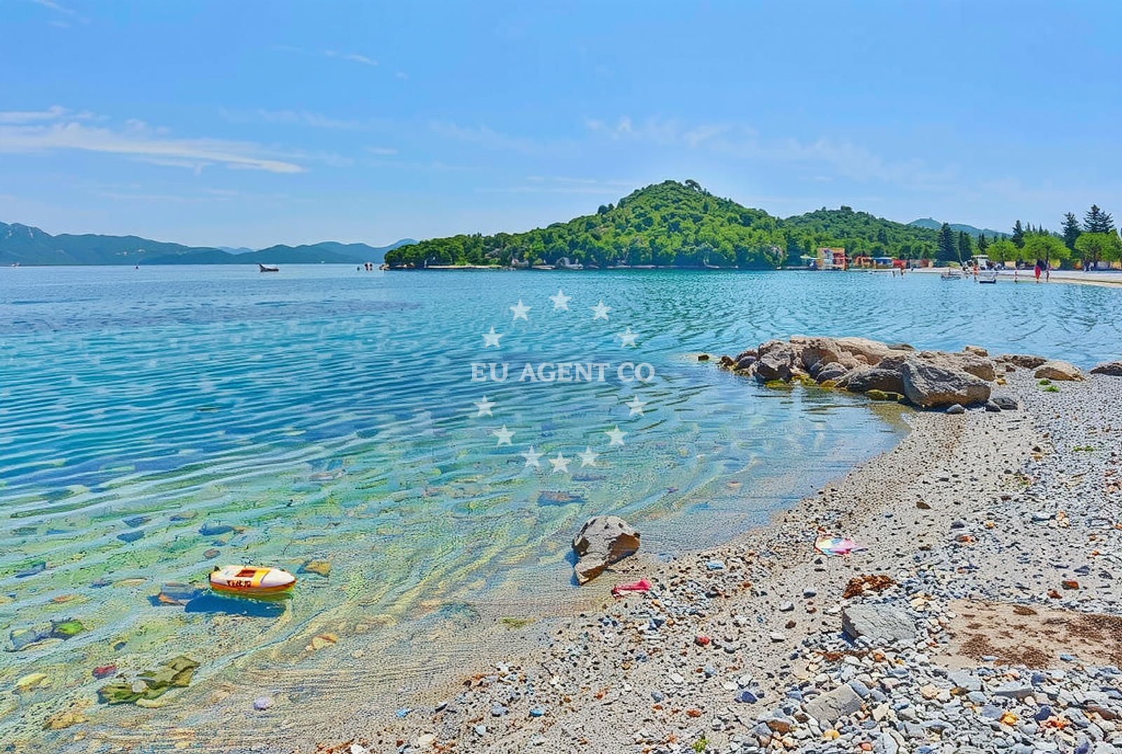 Additional view of Pozora II beach in Luka bb, Trpanj