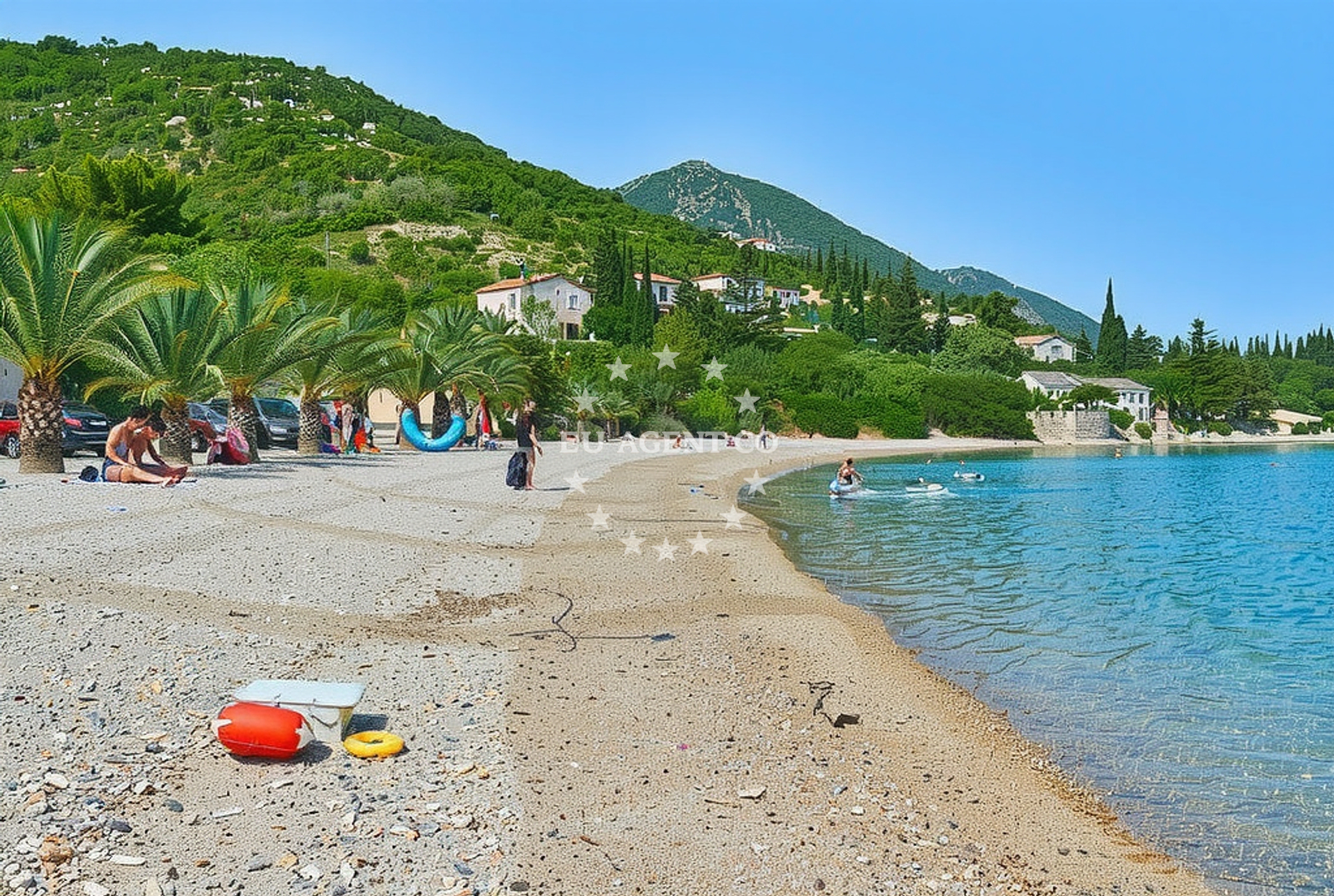 Additional view of Pozora II beach in Luka bb, Trpanj