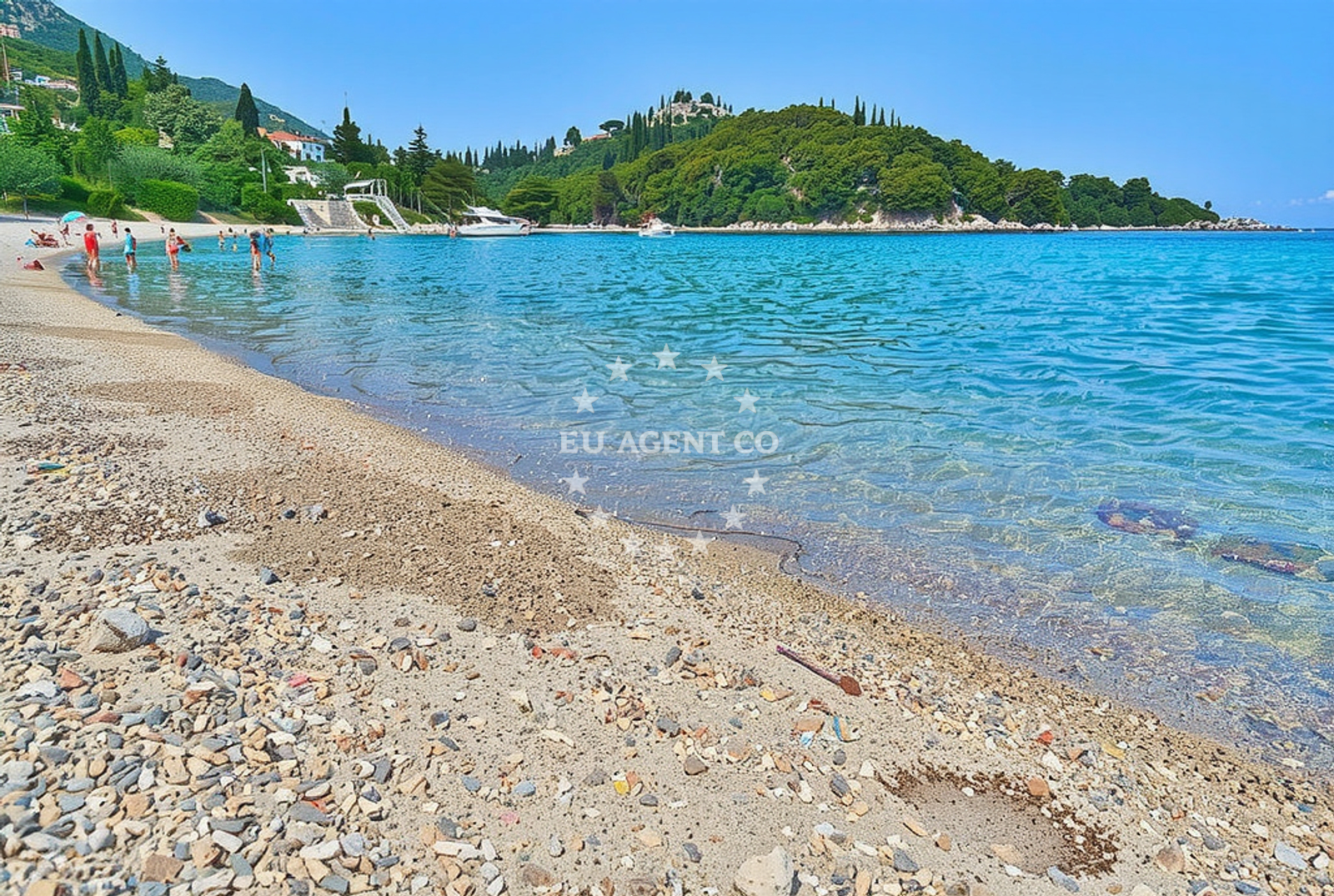 Additional view of Pozora II beach in Luka bb, Trpanj
