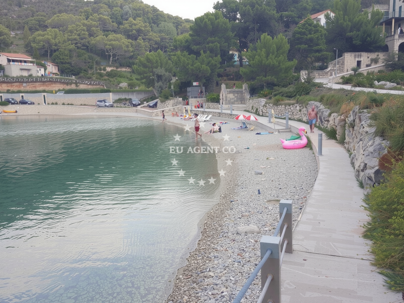 Additional view of Prapatna beach in Jelsa 876, Jelsa