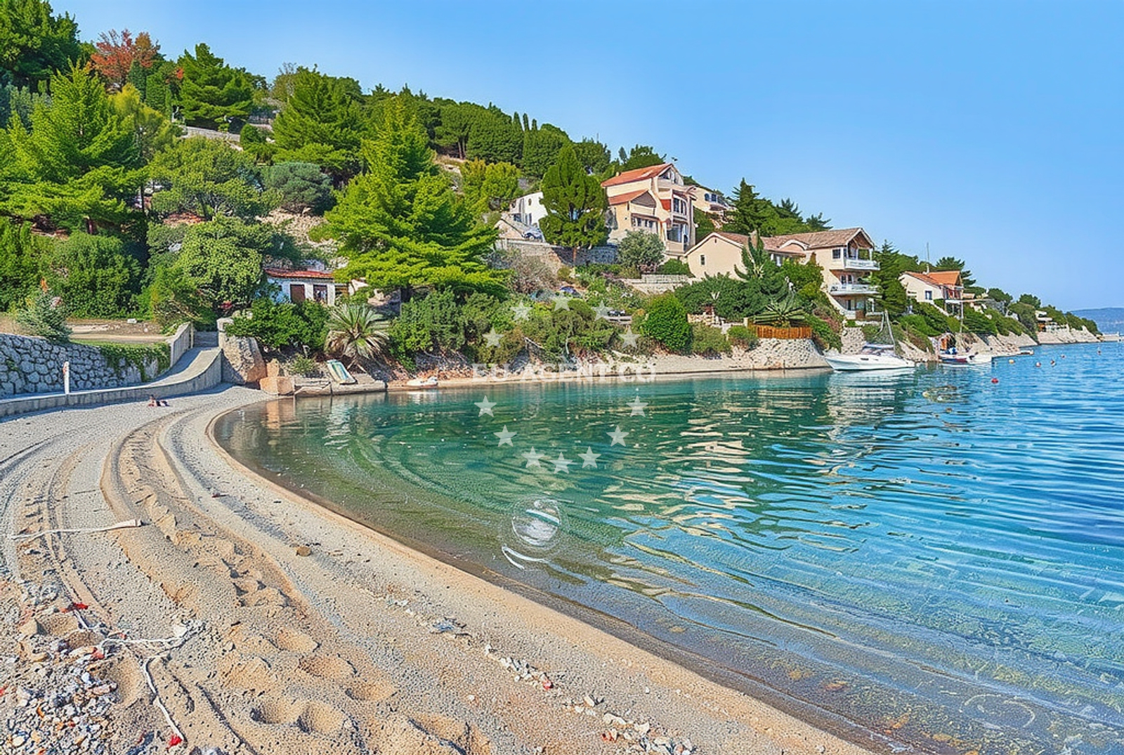 Additional view of Prapatna beach in Jelsa 876, Jelsa