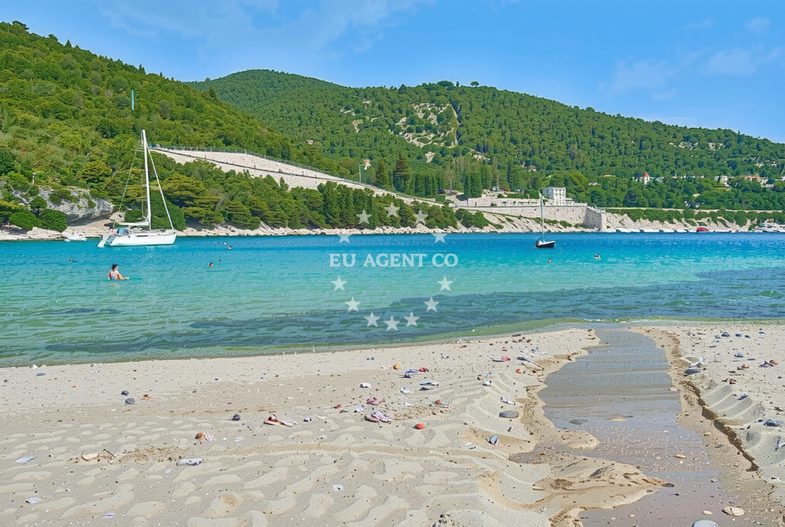 Additional view of Prapratno beach in Ston Prapratno 9A, Ston