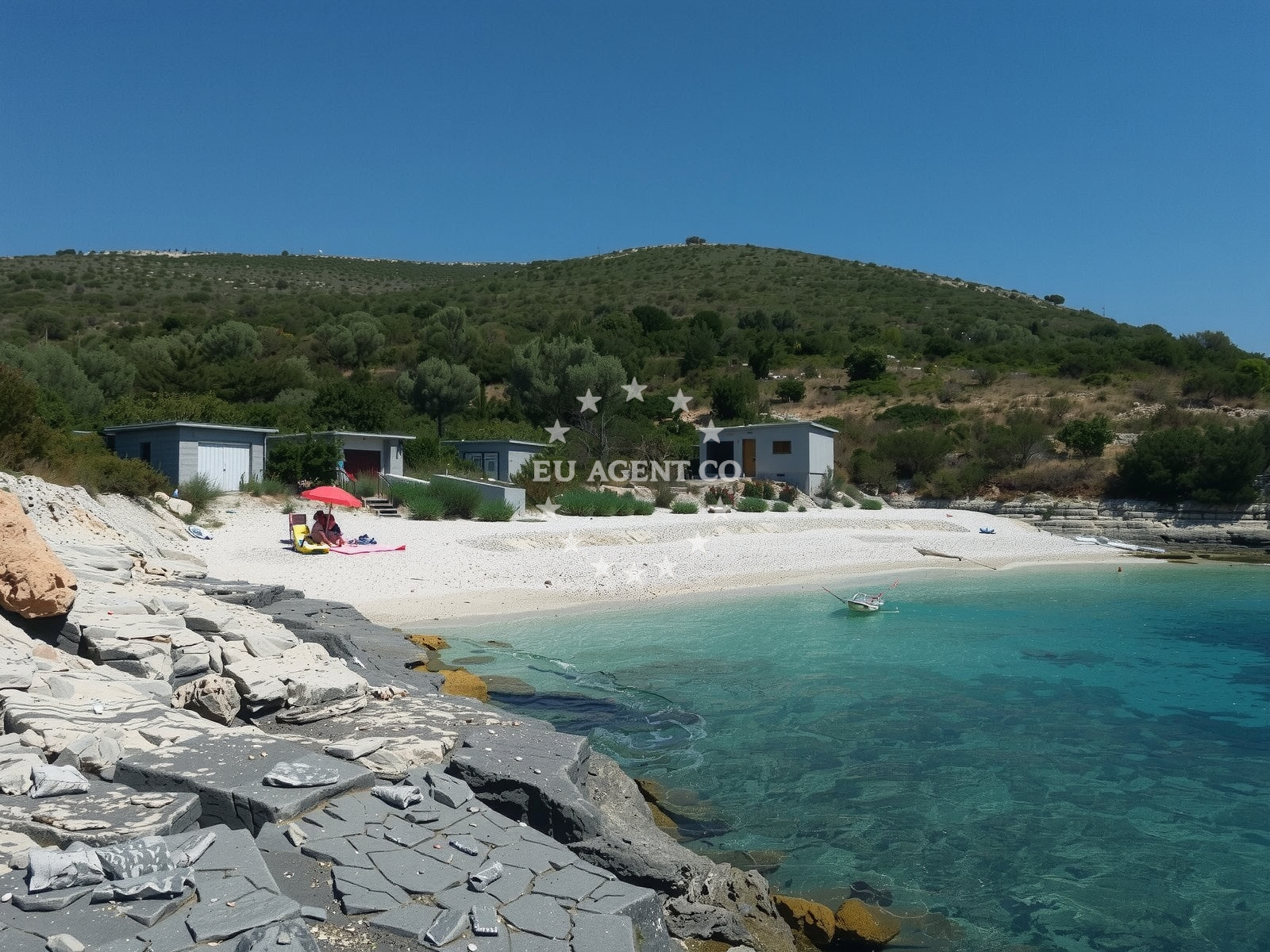 Additional view of Prasna beach in 361 Veli Iž, Veli Iž