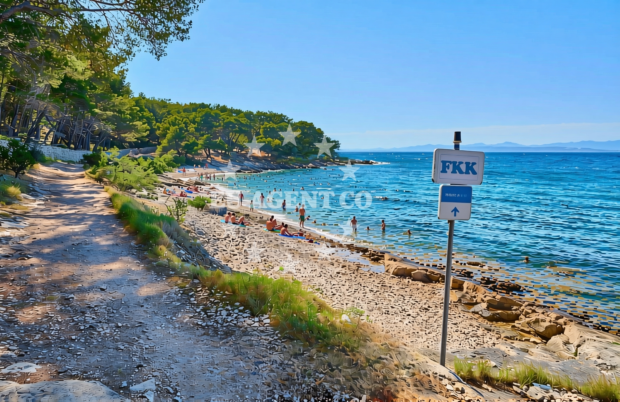 Additional view of Prbule zapad (FKK), Sutivan (Brač) Beach in Prbule zapad (FKK)