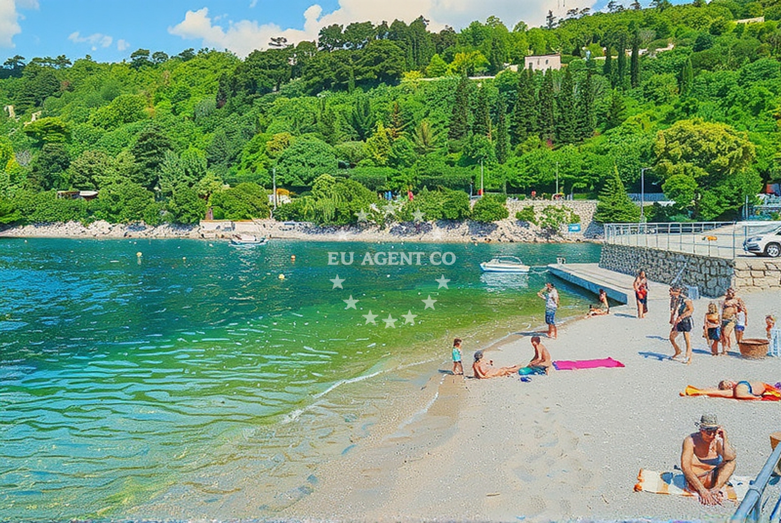 Additional view of Preluk beach in Ivana i Matka Baštijana 2b , Matulji