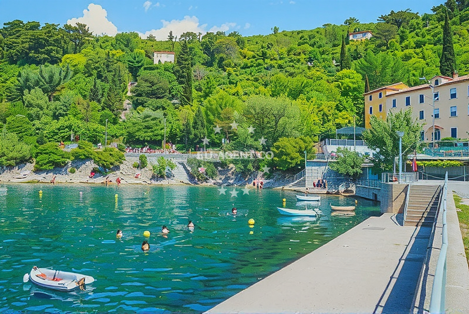 Additional view of Preluk beach in Ivana i Matka Baštijana 2b , Matulji