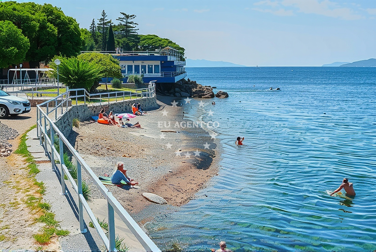 Additional view of Preluk beach in Ivana i Matka Baštijana 2b , Matulji