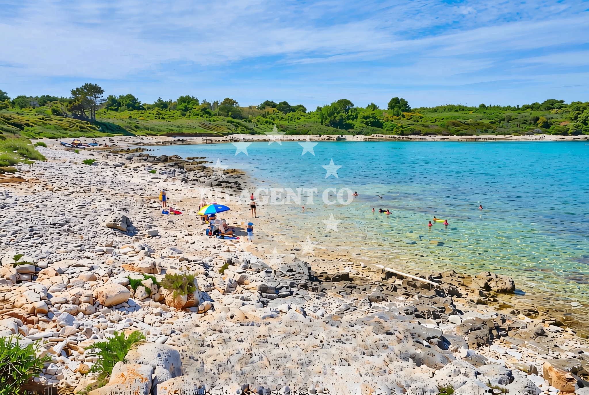 Overview of Premantura: beaches and coves (30) in Premantura