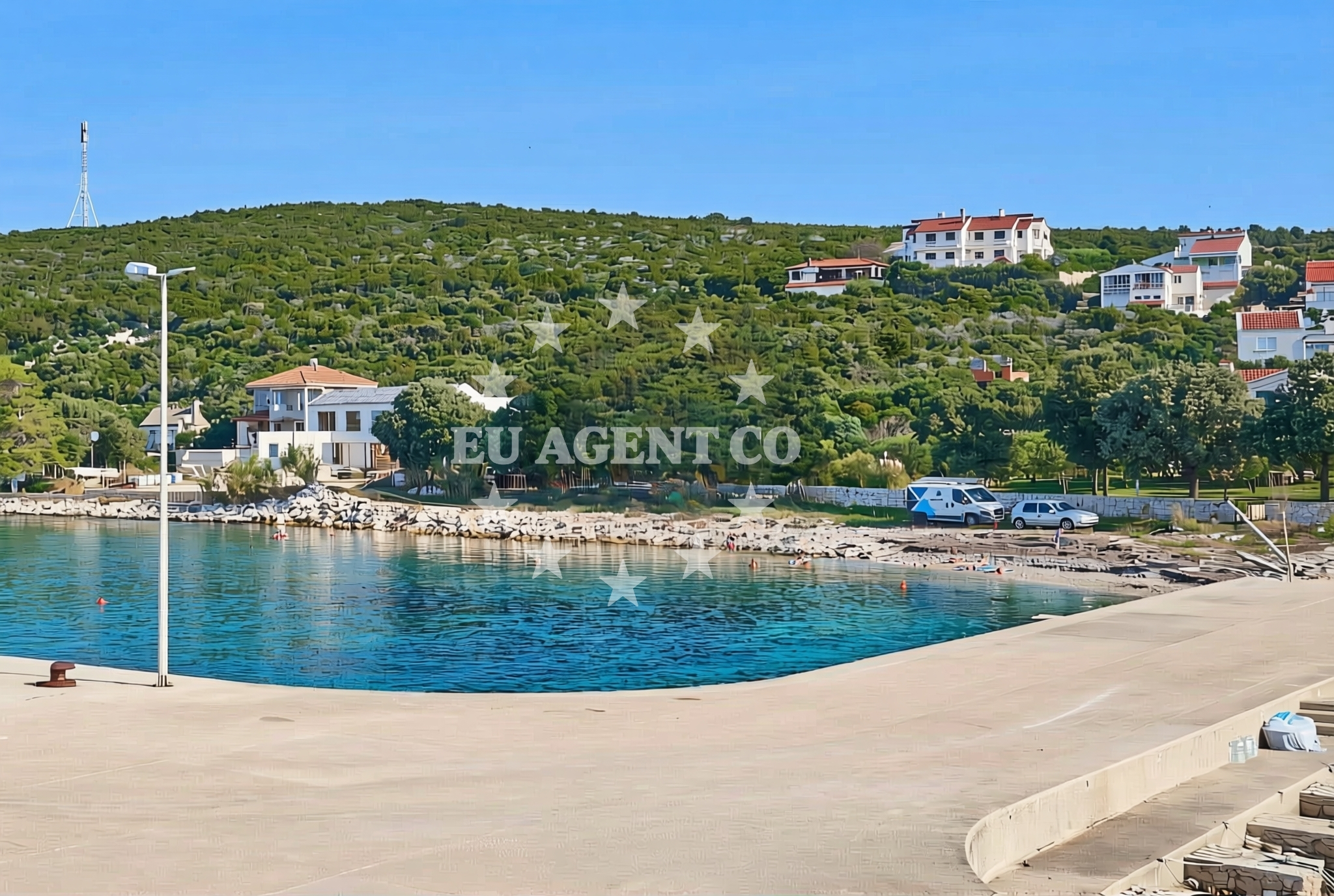 Overview of Premuda (Premuda): beaches and coves (1) in Premuda (Premuda)