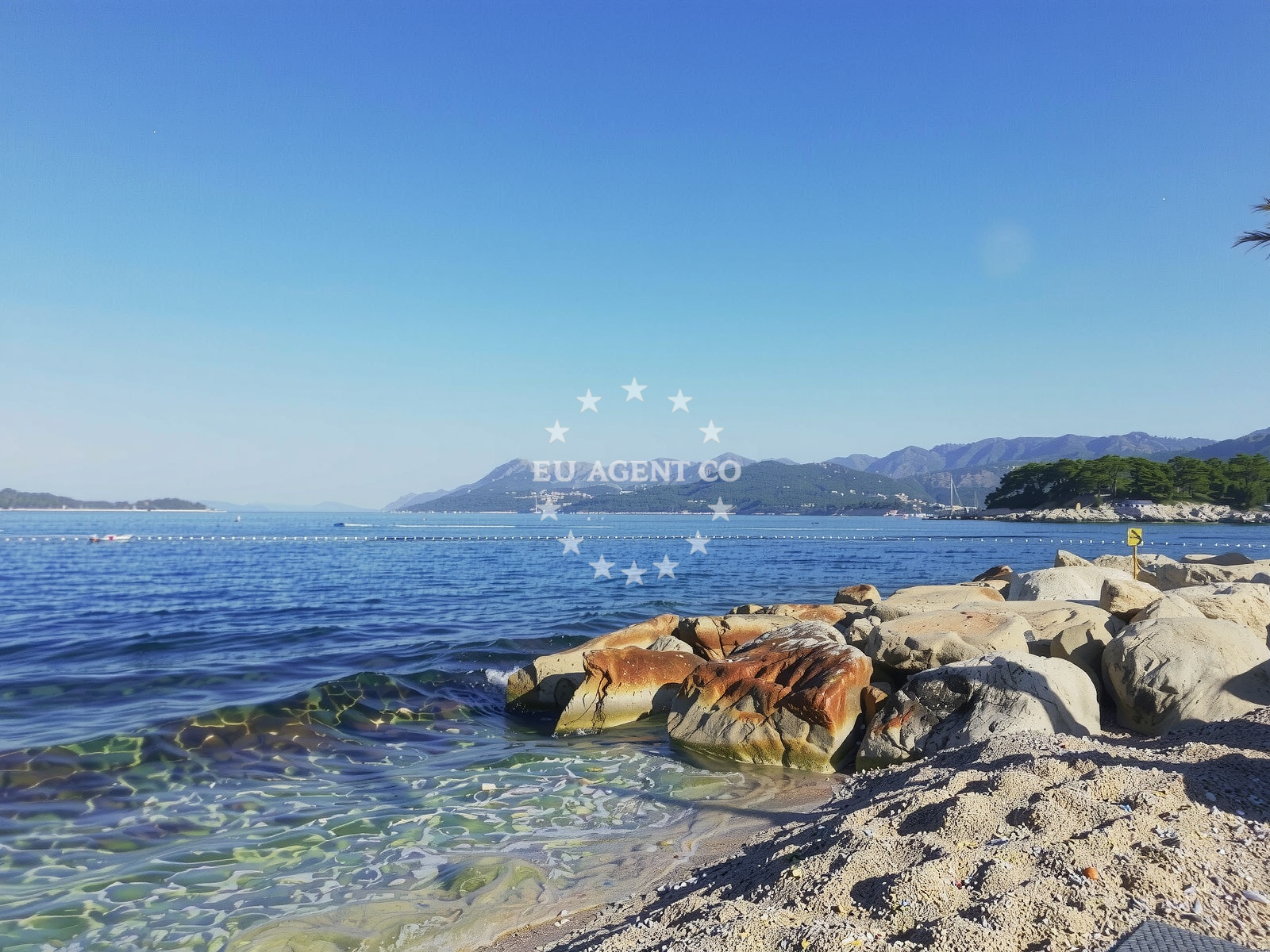 Additional view of President beach in Mali Stradun - Babin kuk, Dubrovnik