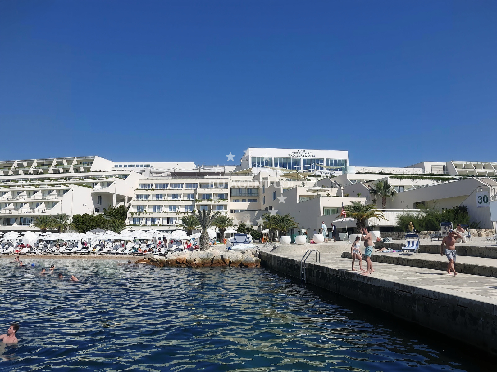 Additional view of President beach in Mali Stradun - Babin kuk, Dubrovnik
