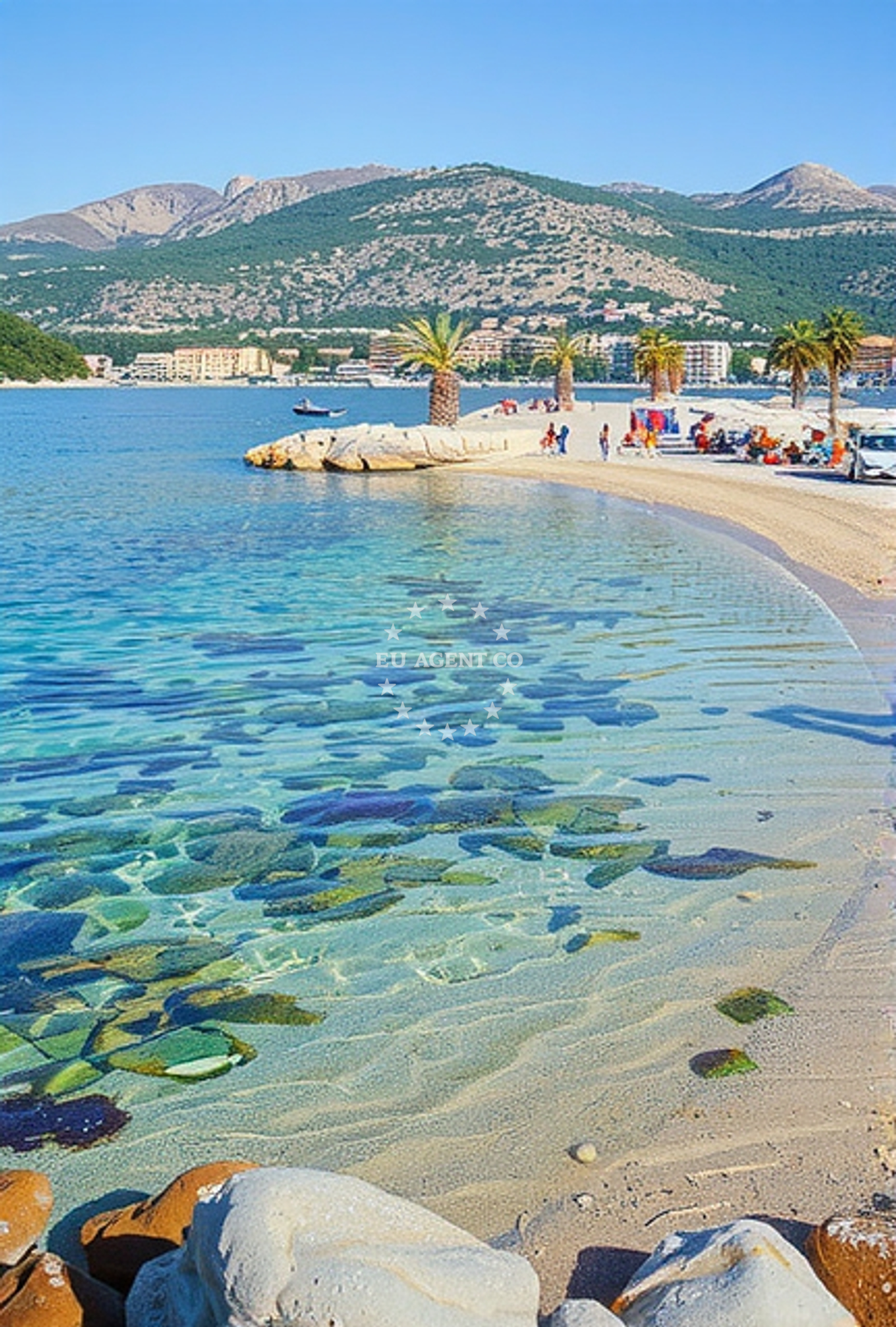 Additional view of President beach in Mali Stradun - Babin kuk, Dubrovnik
