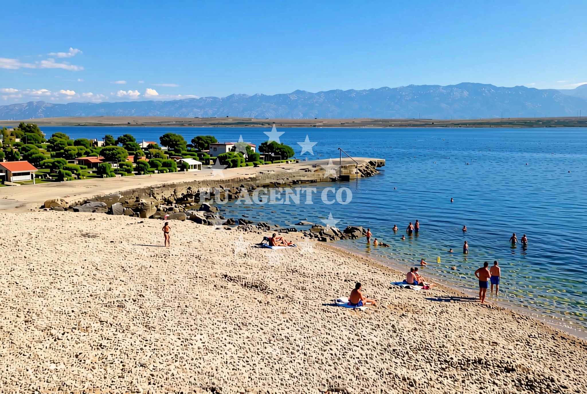 Additional view of Prezida gornja, Vir (Vir) Beach in Prezida gornja