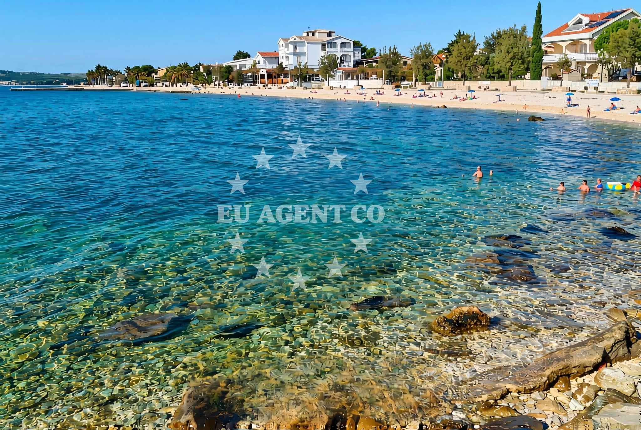 Additional view of Prezide, Vir (Vir) Beach in Prezide