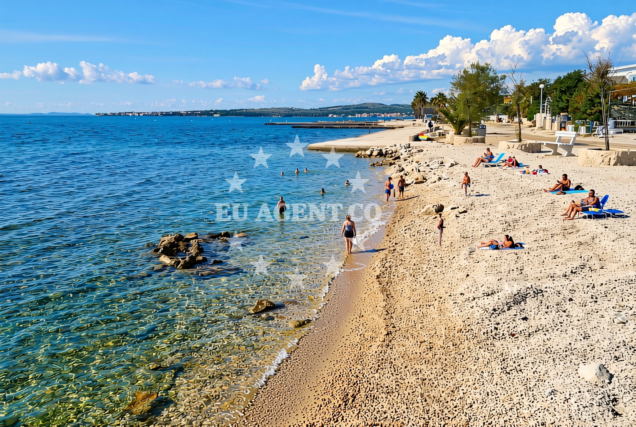 Additional view of Prezide, Vir (Vir) Beach in Prezide