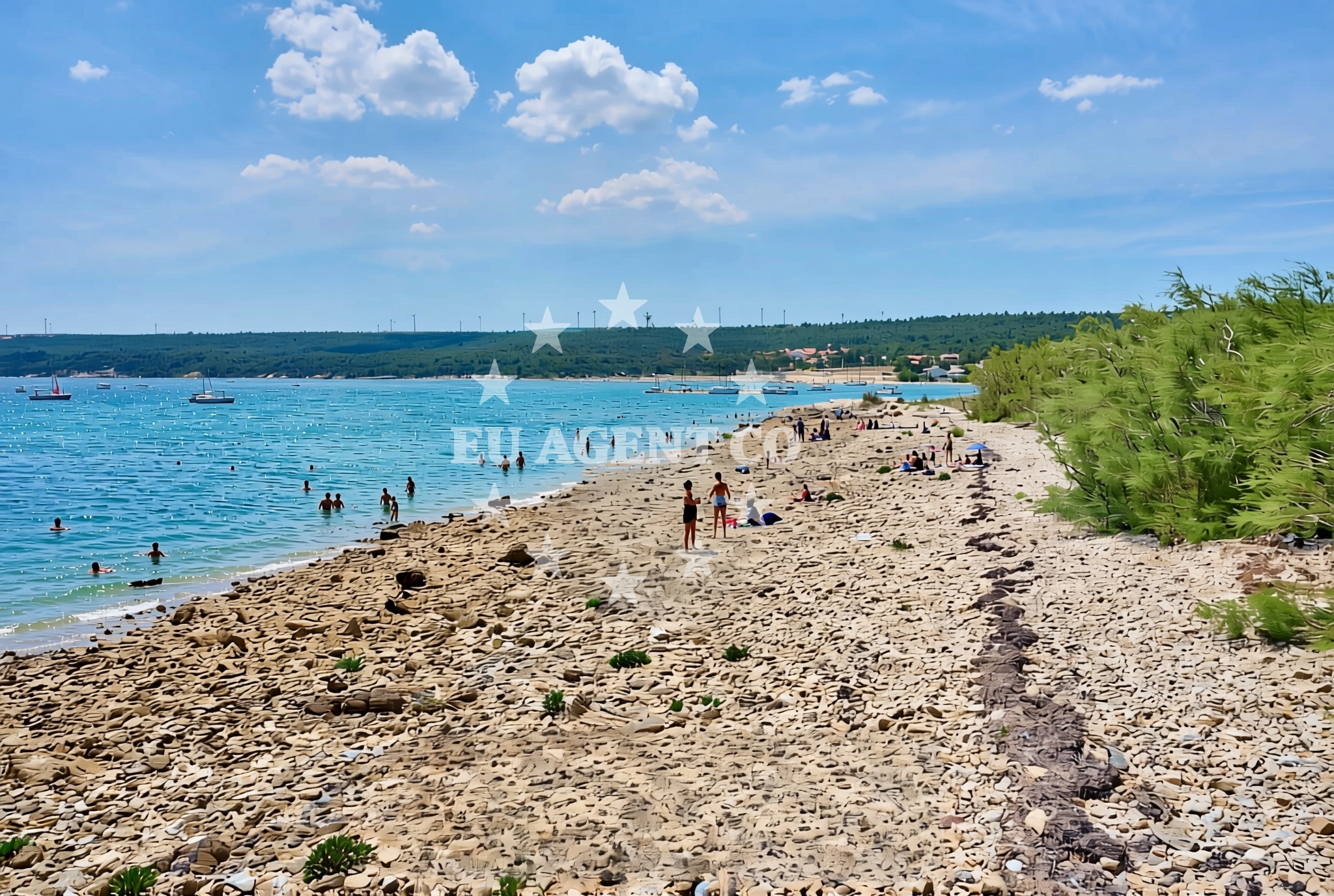 Beach facilities and surroundings at Pridraga: beaches and coves (14) in Pridraga