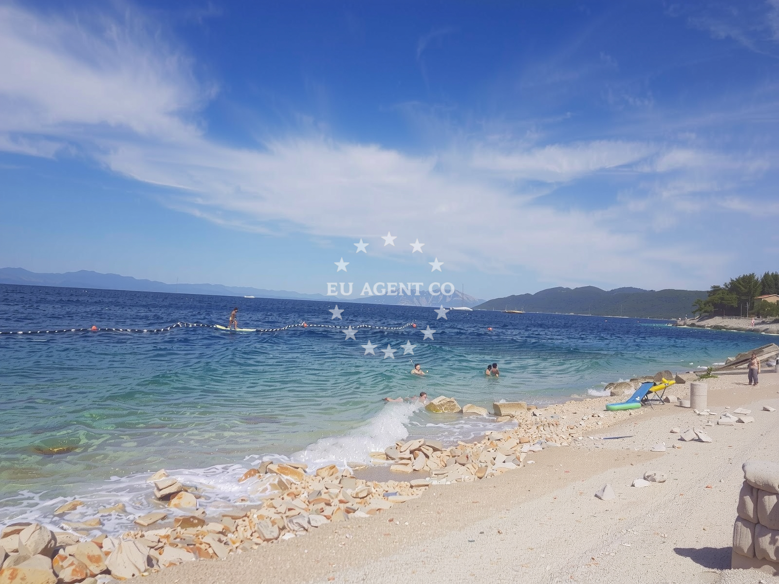 Sea and coastal view of Prigradica beach in Prigradica 84/1, Prigradica