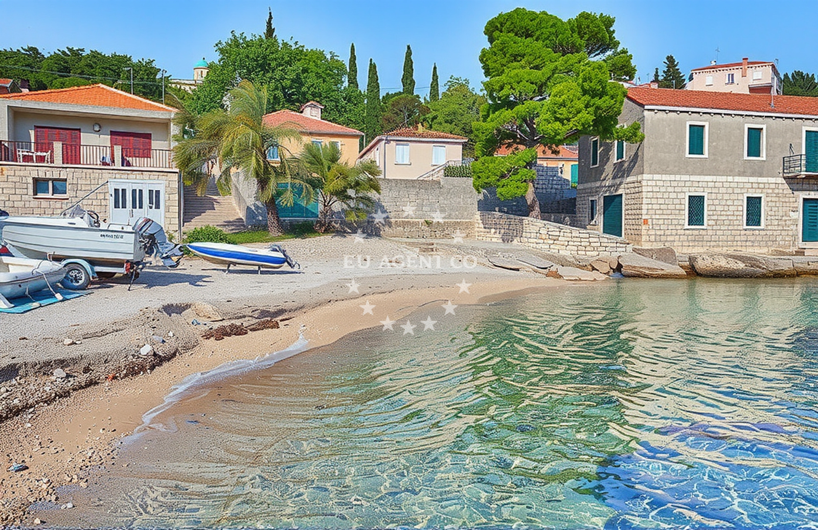 Additional view of Prigradica II beach in 136 Prigradica, Blato