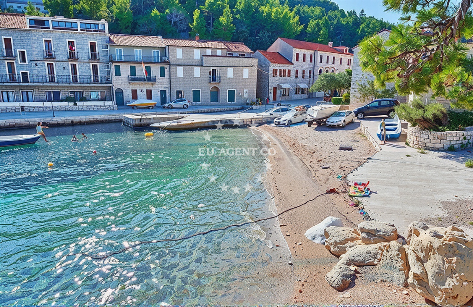 Additional view of Prigradica II beach in 136 Prigradica, Blato