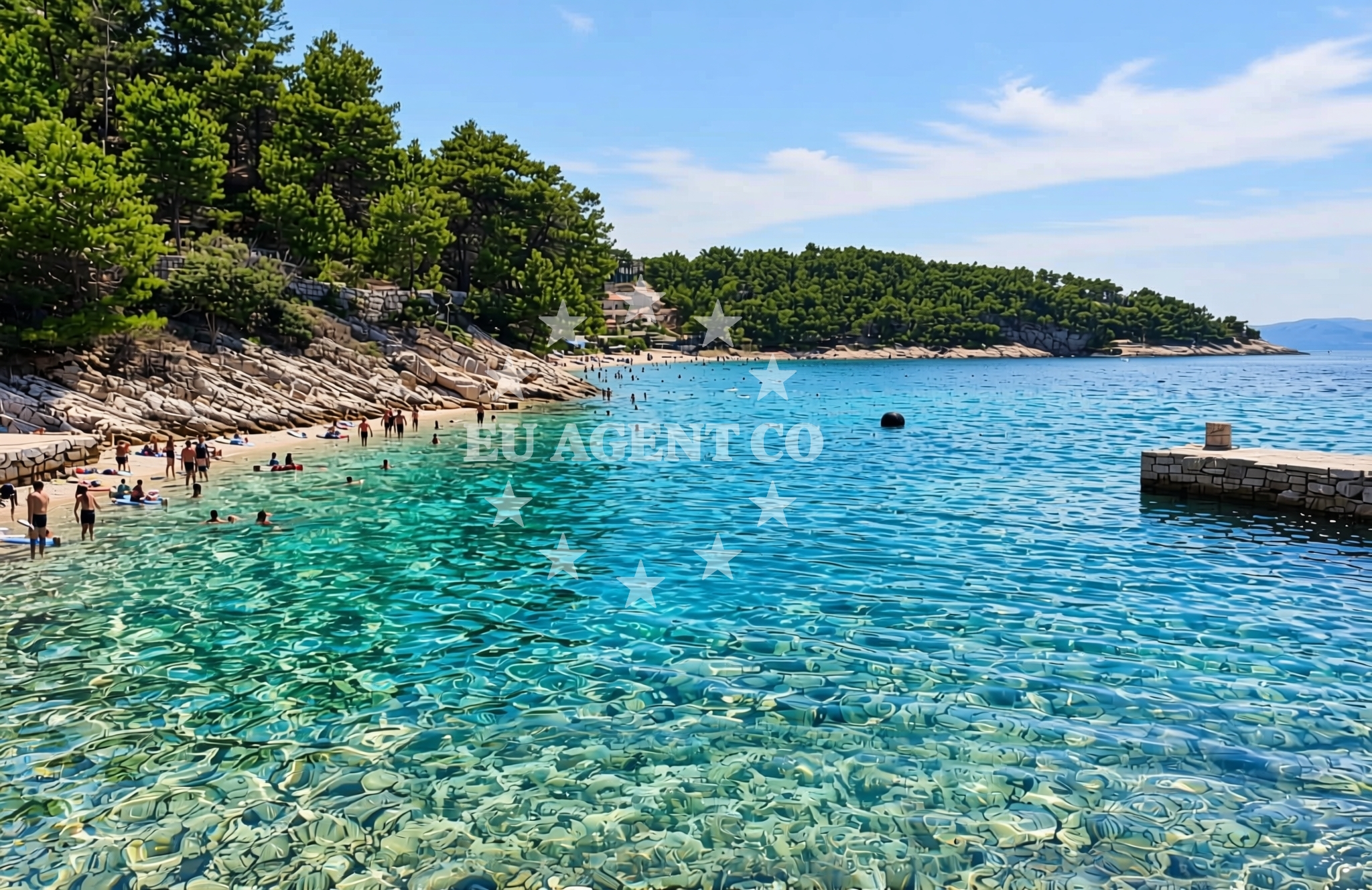 Additional view of Prihonja istok, Vela Luka (Korčula) Beach in Prihonja istok