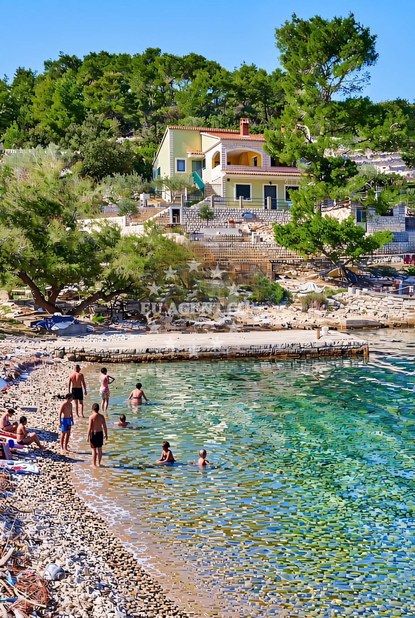 Additional view of Prihonja zapad, Vela Luka (Korčula) Beach in Prihonja zapad