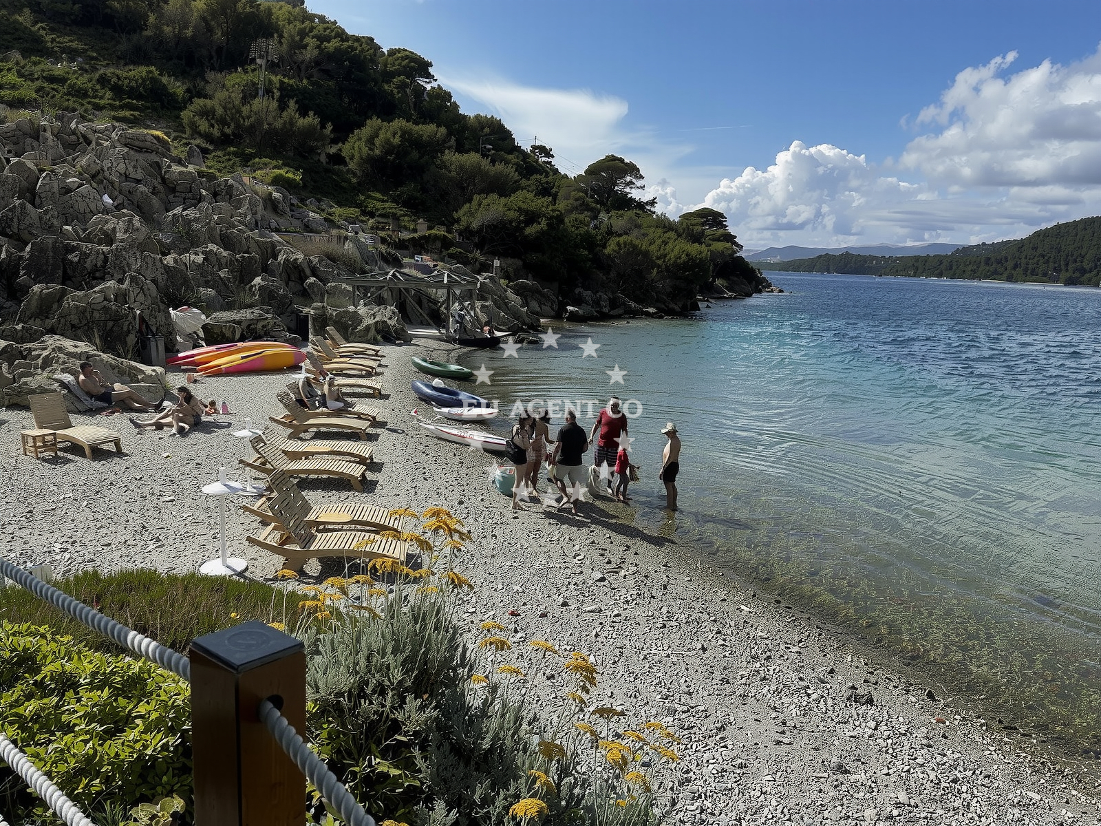 Additional view of Prijezba Beach in Luka 86, Šipanska Luka