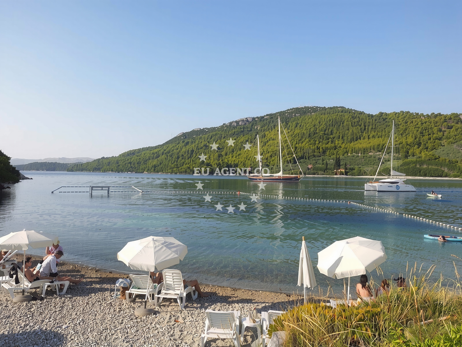 Additional view of Prijezba Beach in Luka 86, Šipanska Luka