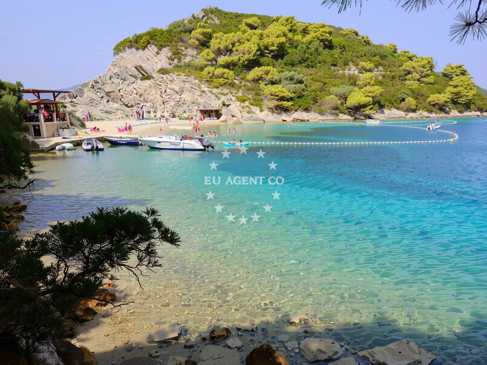 Additional view of Prijezba Beach in Luka 86, Šipanska Luka