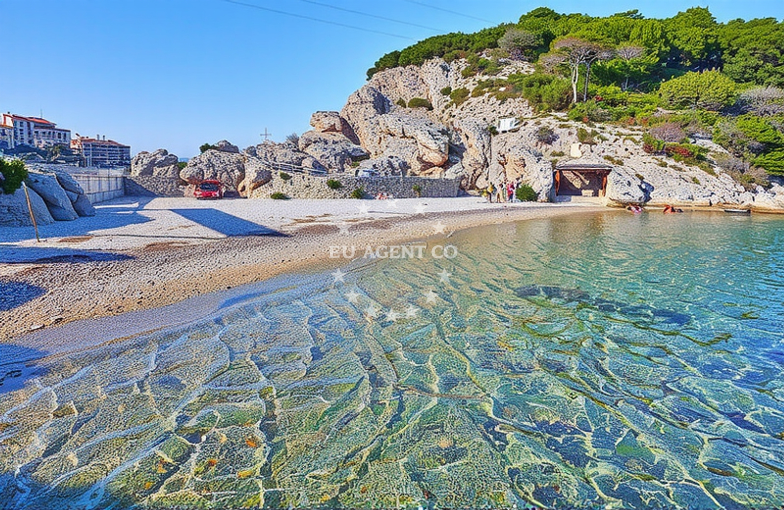 Additional view of Prijezba Beach in Luka 86, Šipanska Luka