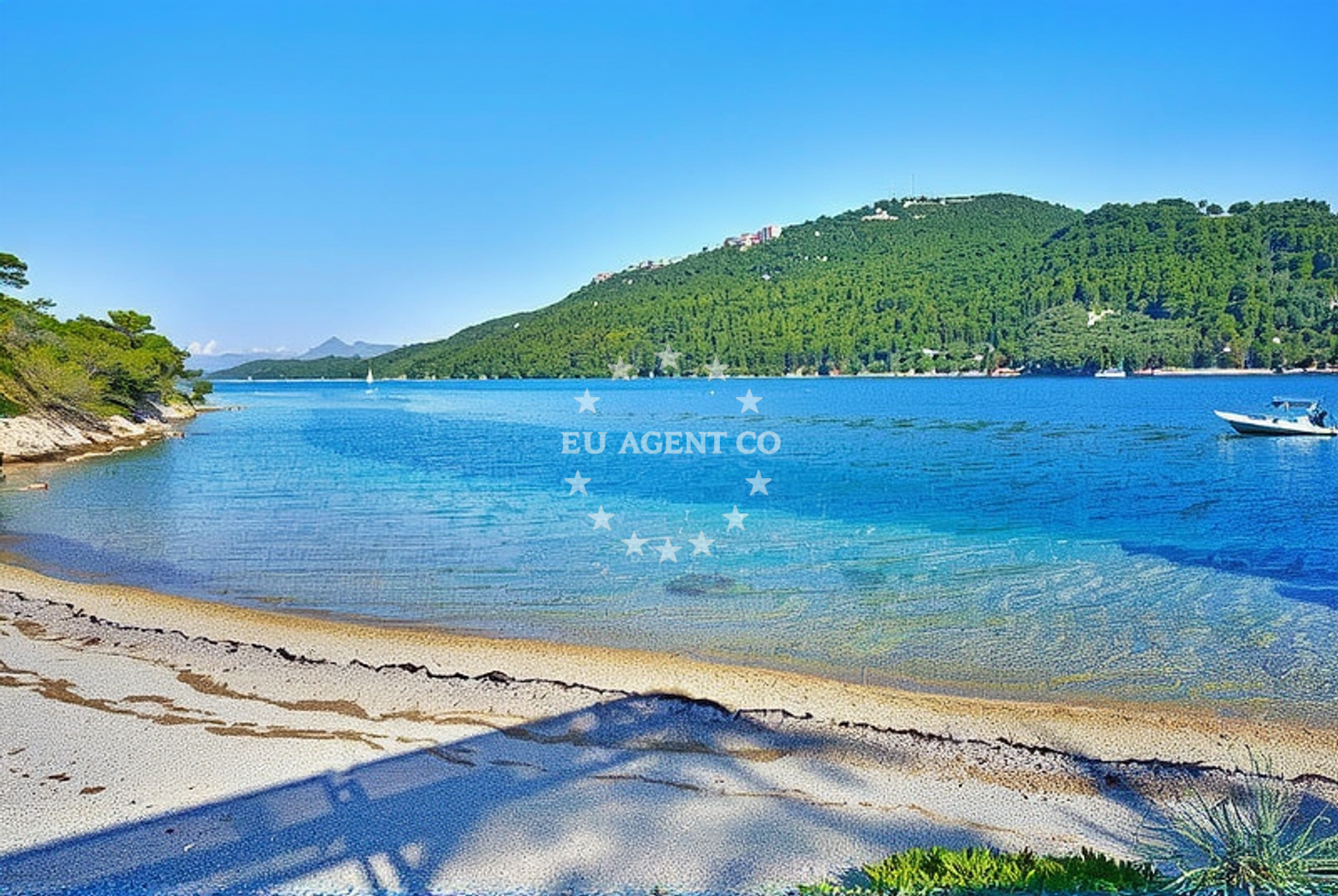 Additional view of Prijezba Beach in Luka 86, Šipanska Luka