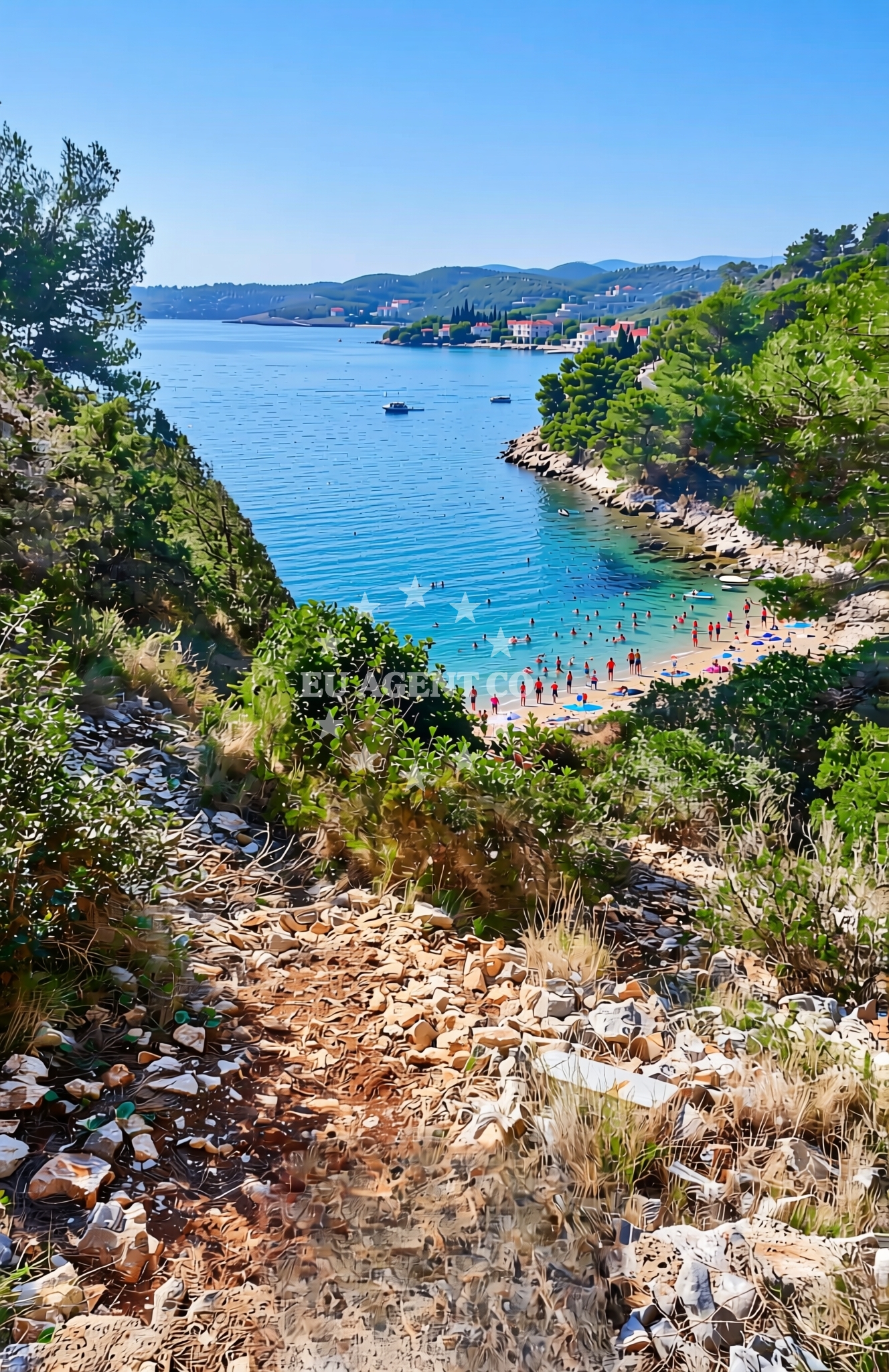 Additional view of Priluka, Rudina (Hvar) Beach in Priluka
