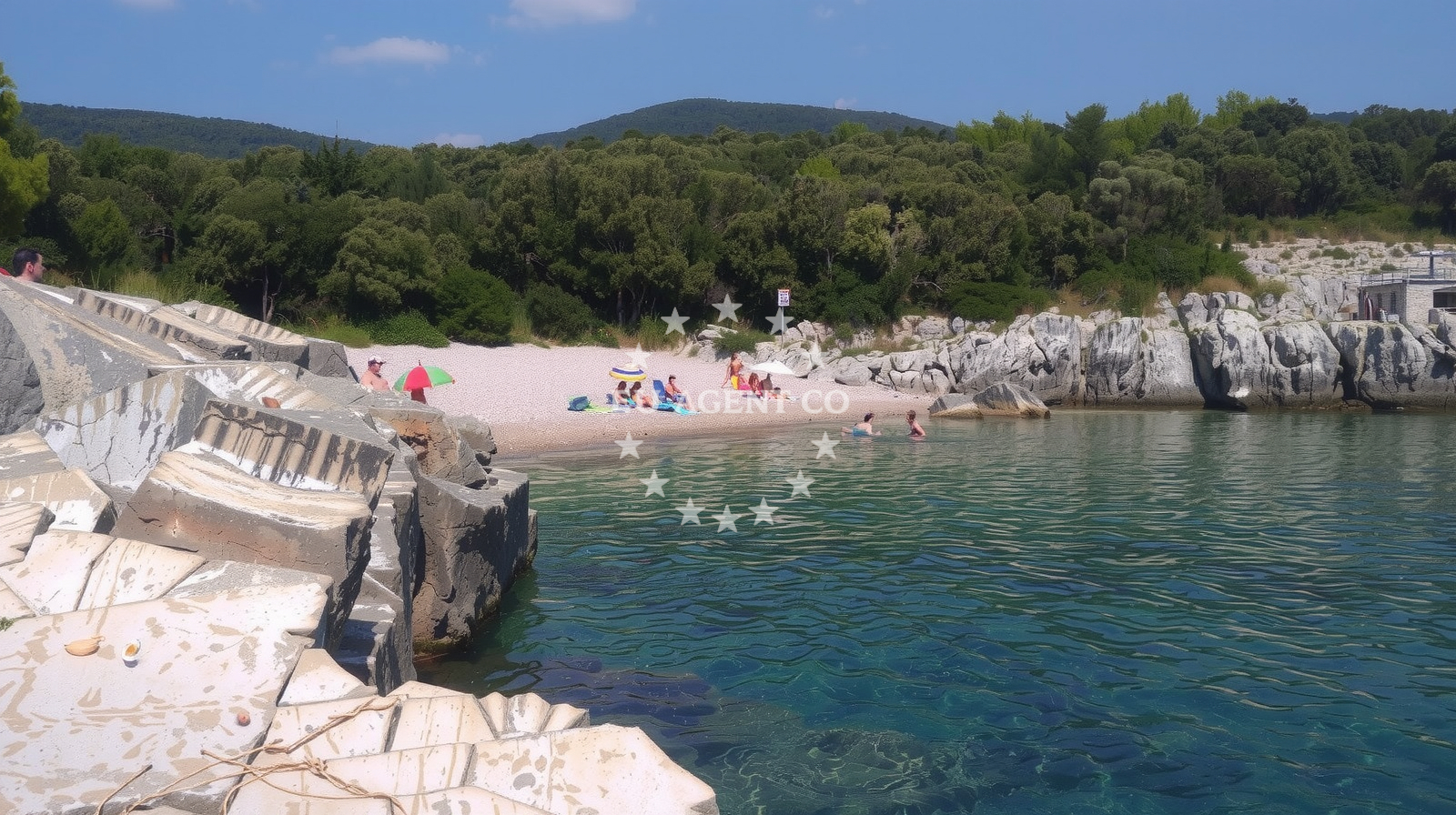 Additional view of Pripanje beach in Koromačno 29, Koromačno