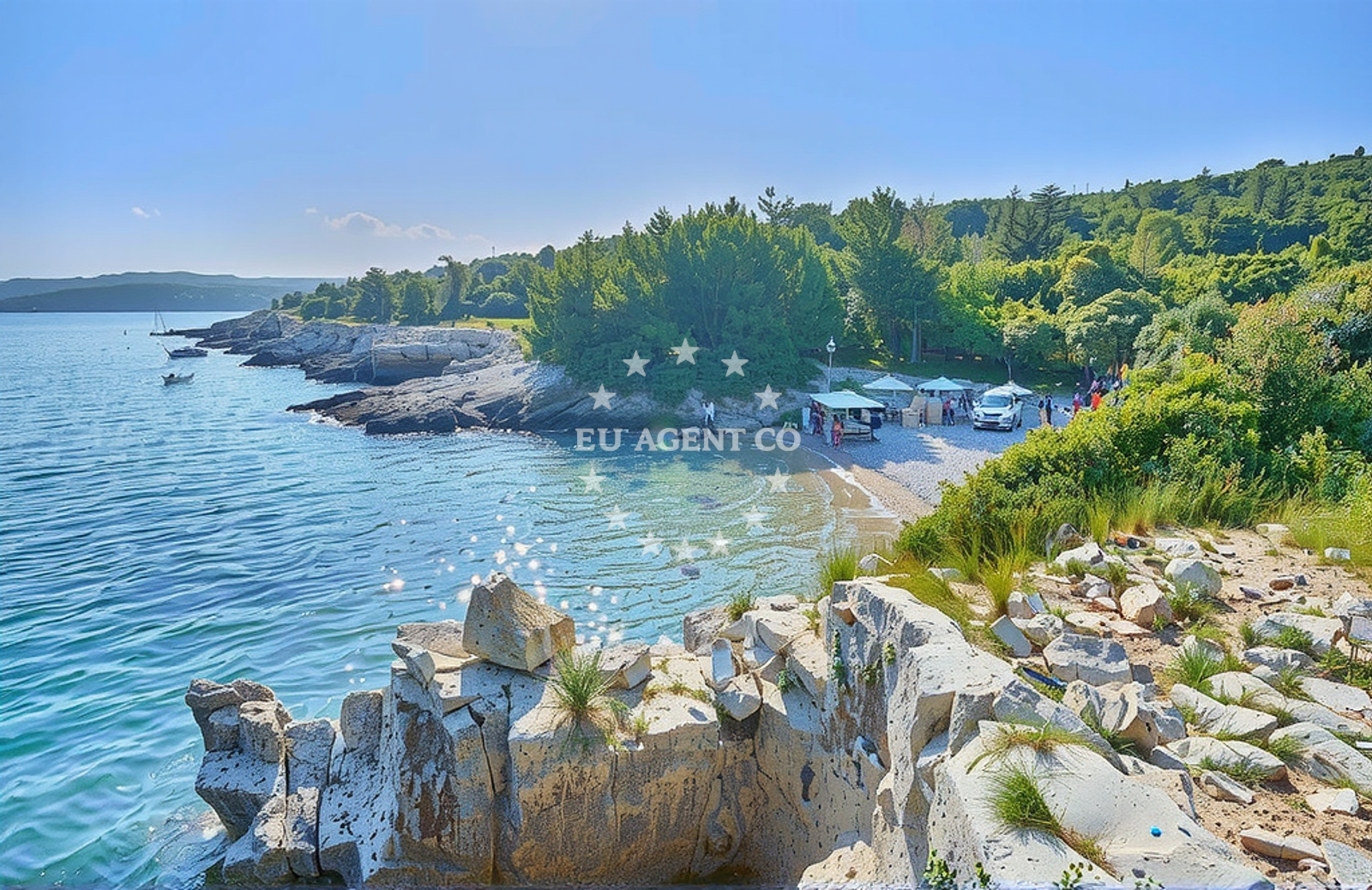 Additional view of Pripanje beach in Koromačno 29, Koromačno